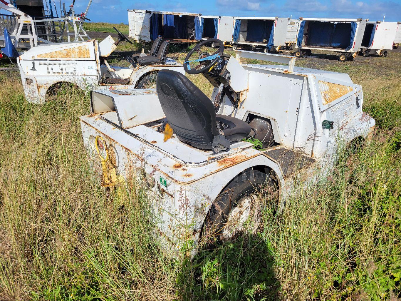 2003 Tug Tech M1A30-14 Diesel Baggage Tractor   Government Surplus Auction - Photo #4