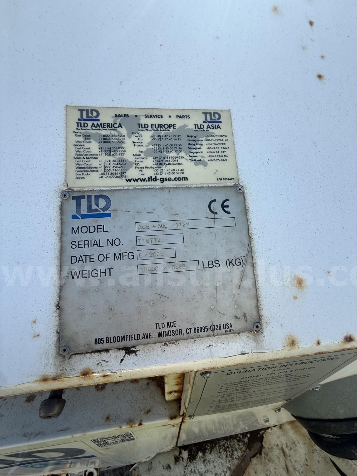 2008 TLD America ACE-500-1123 Air Start TLD America 500 Government Surplus Auction - Photo #3