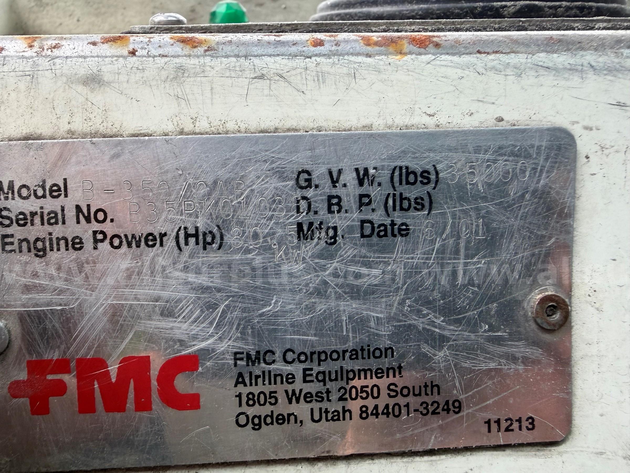 2001 FMC B350 Aircraft Tow Tractor FMC B350 Government Surplus Auction - Photo #3