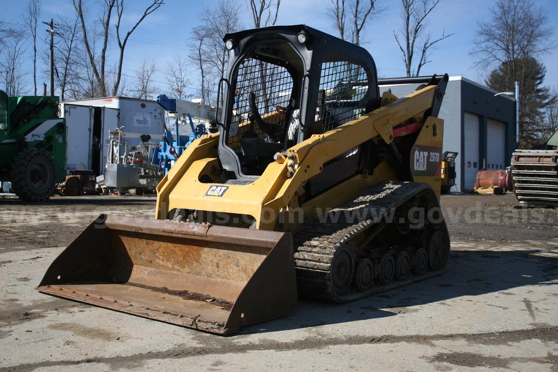 2015 CAT 297D Skid Steer Caterpillar 297D Government Surplus Auction - Photo #4