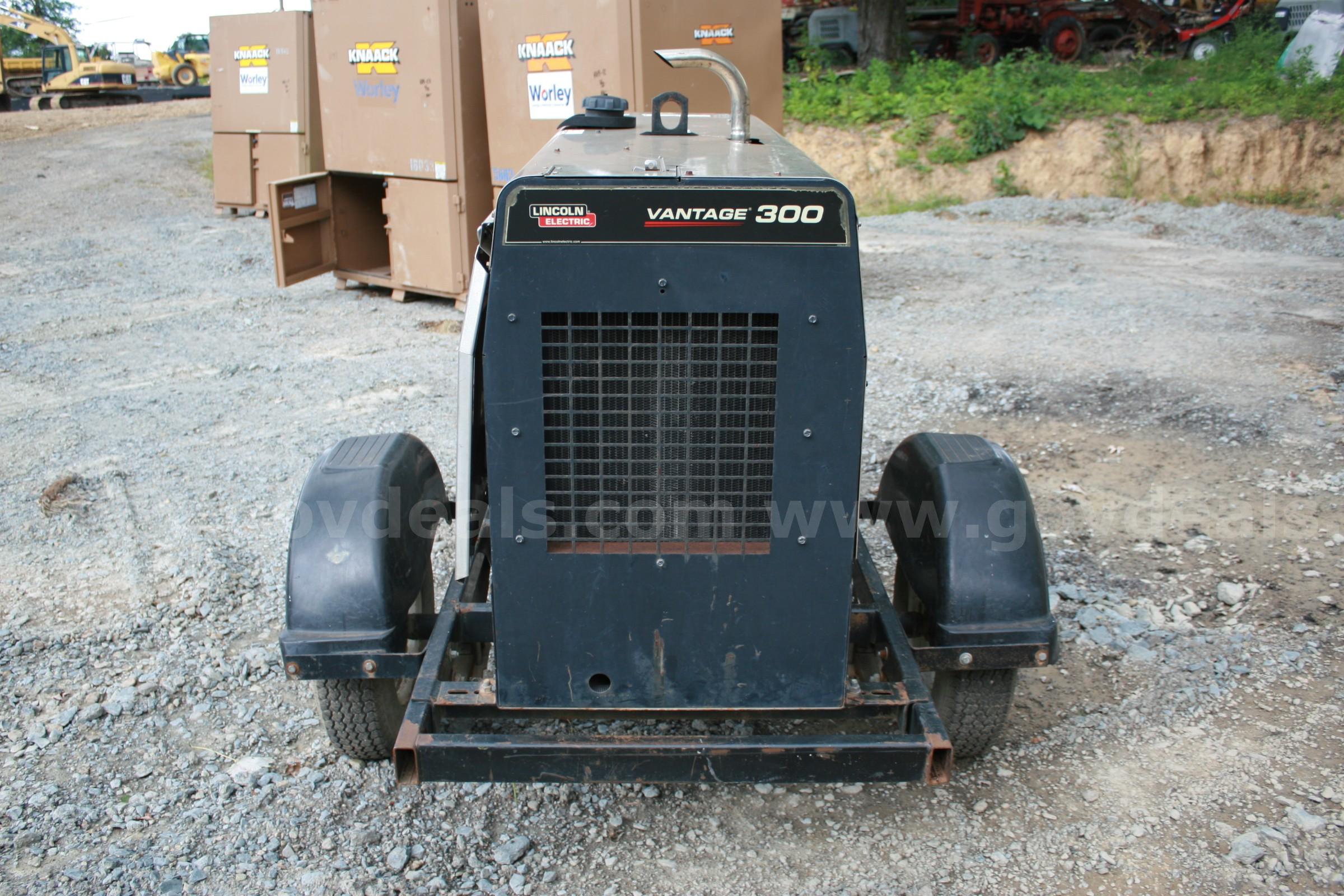 2014 Lincoln Electric Vantage 300 Diesel Welder Generator Lincoln 300 Government Surplus Auction - Photo #4