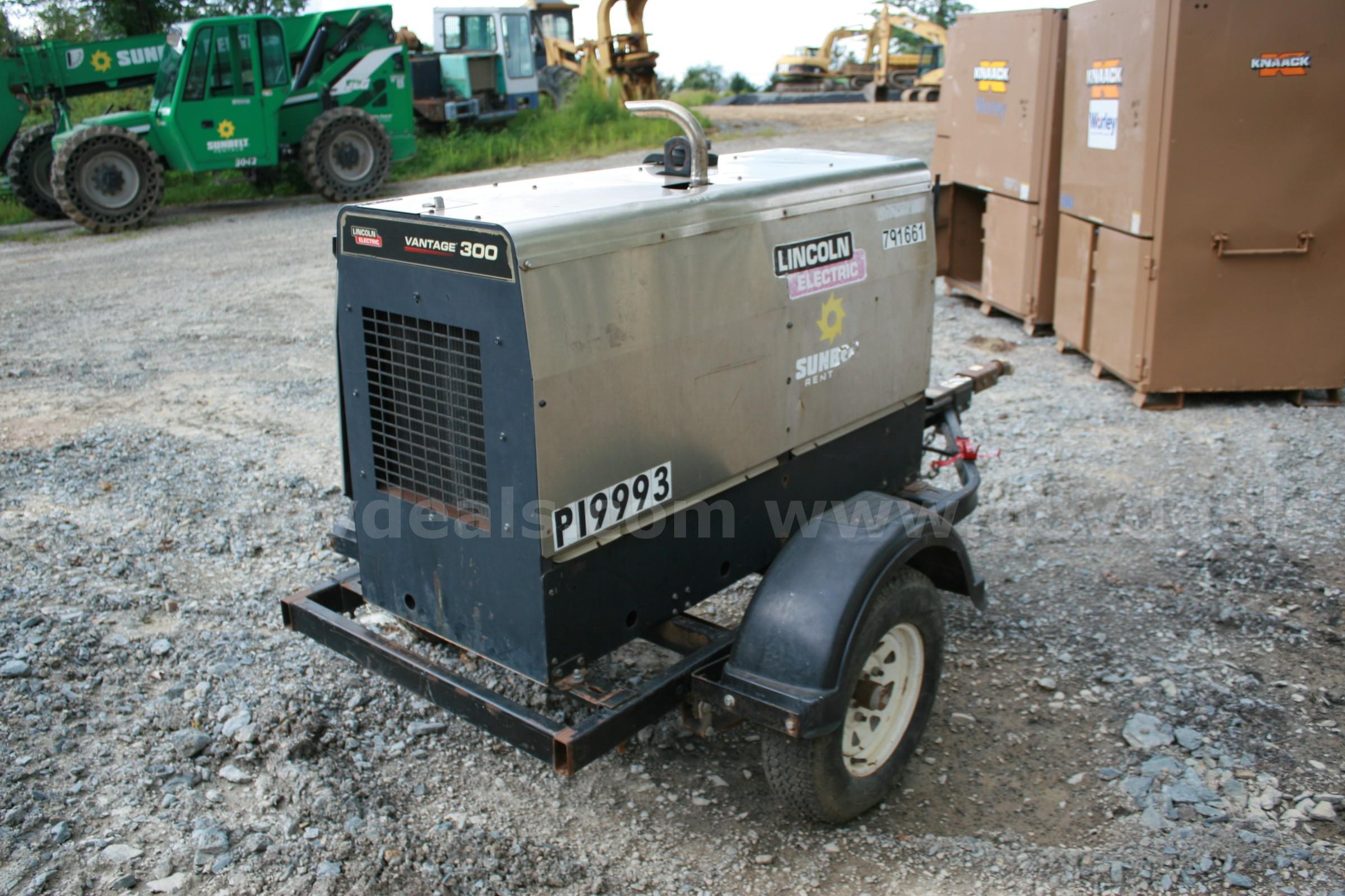 2014 Lincoln Electric Vantage 300 Diesel Welder Generator Lincoln 300 Government Surplus Auction - Photo #5