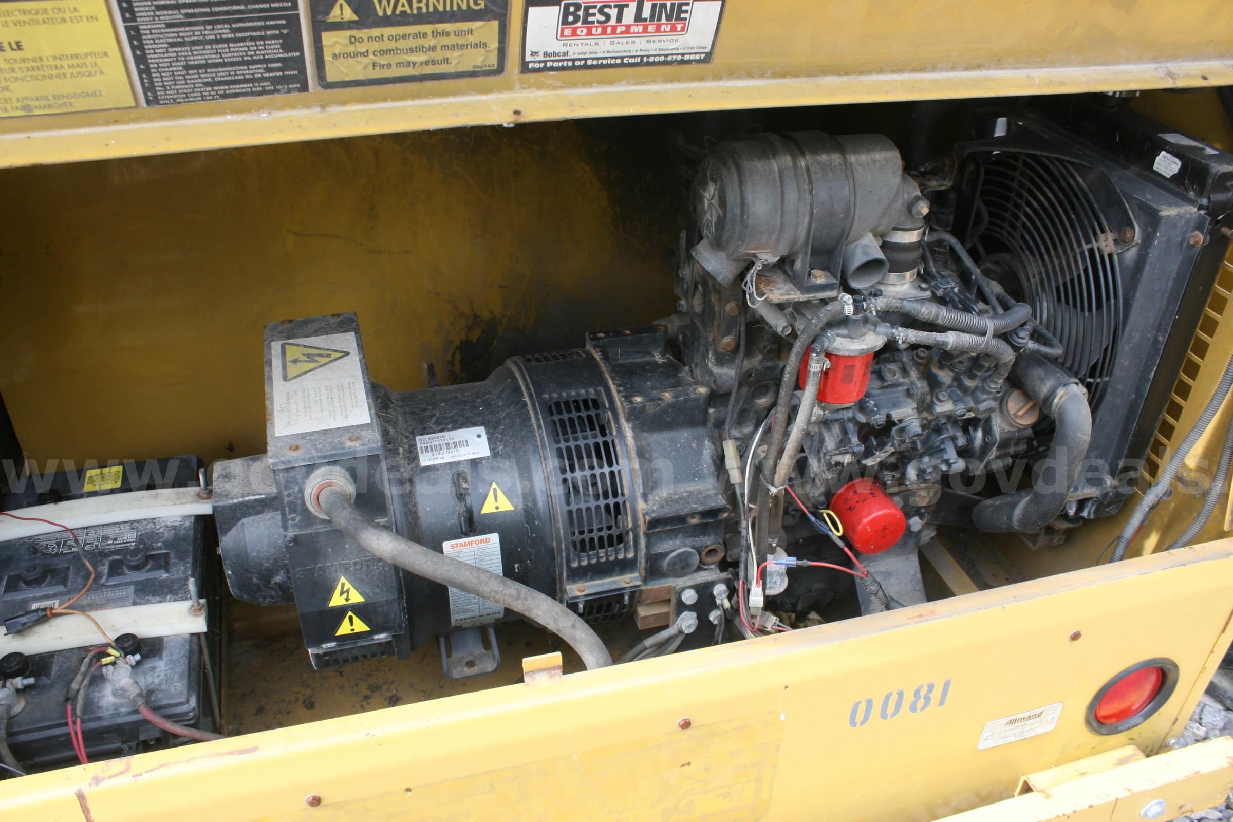 10 Allmand Maxi Heater 1000 Allmand 1000 Government Surplus Auction - Photo #5