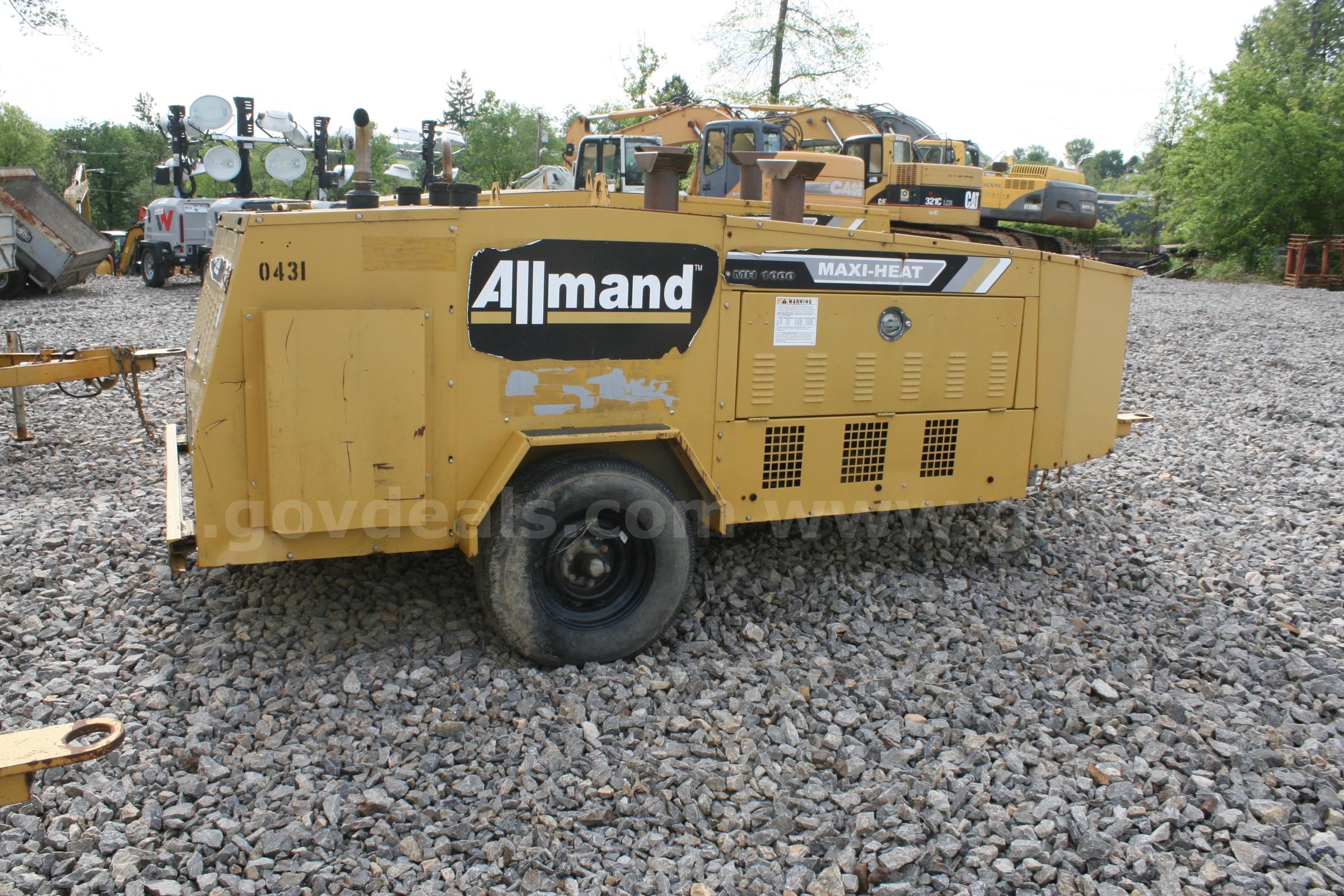 12 Allmand Maxi Heater 1000 Allmand 1000 Government Surplus Auction - Photo #2