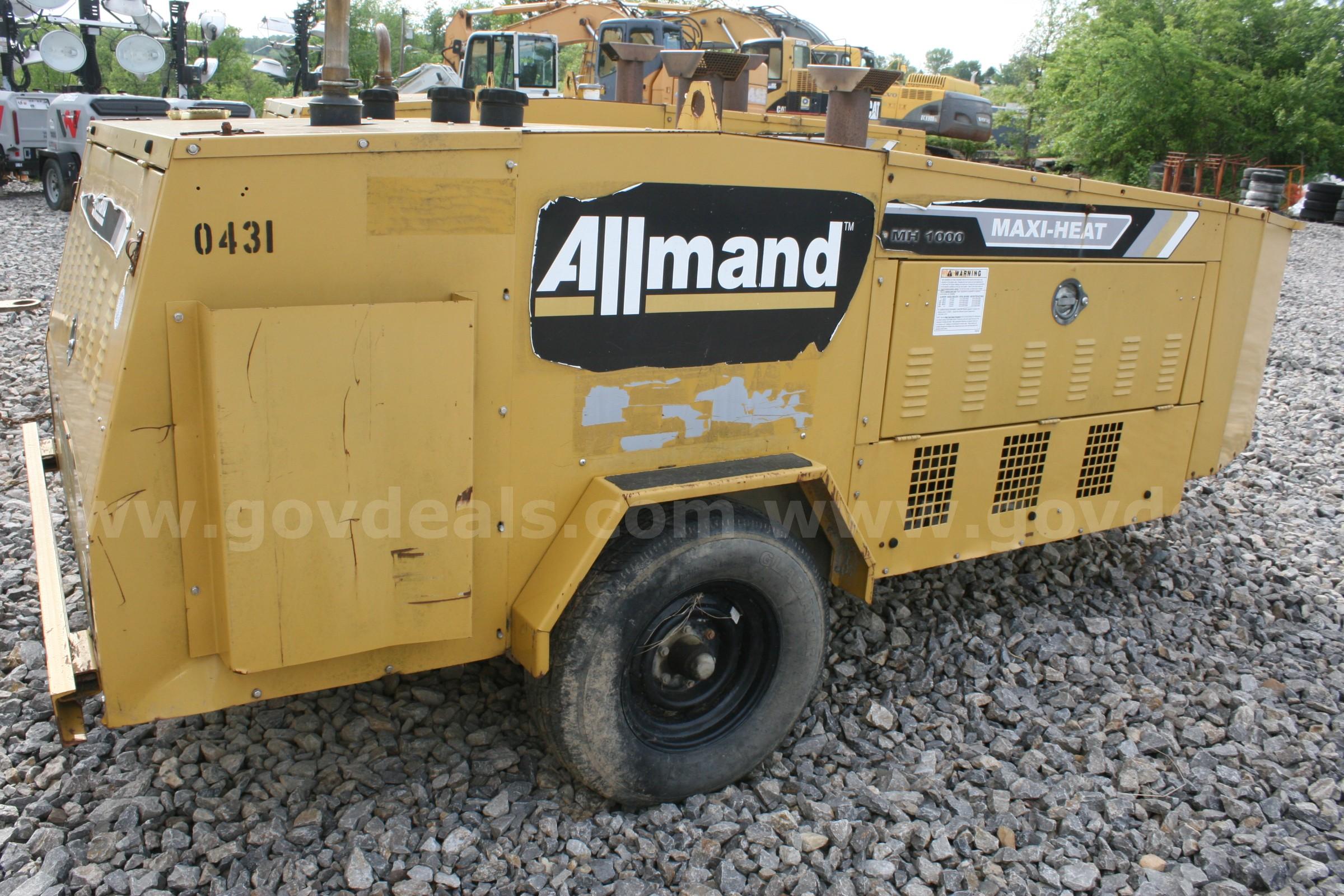 12 Allmand Maxi Heater 1000 Allmand 1000 Government Surplus Auction - Photo #4