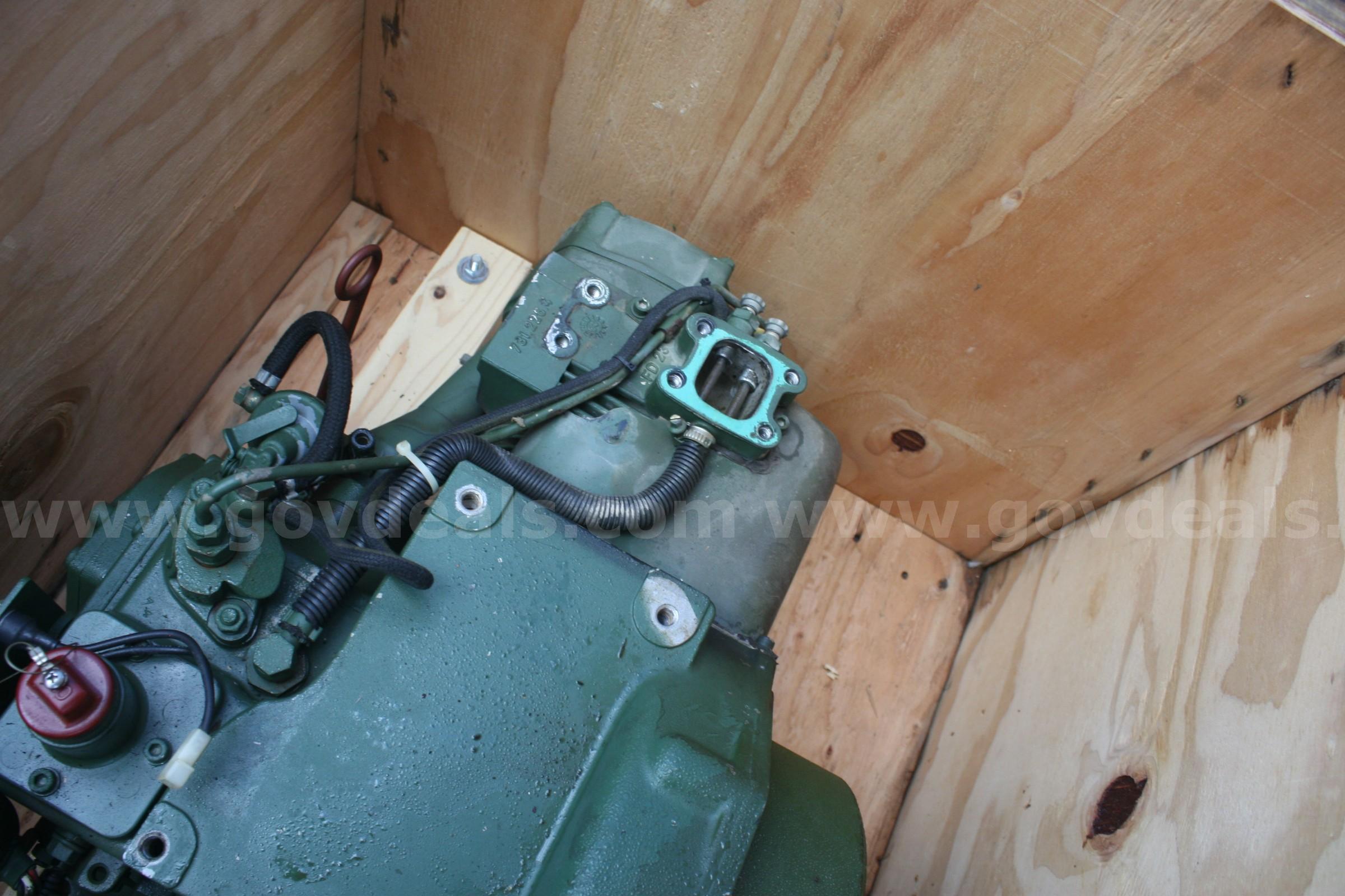 Farymann 43F 1 Cyl 15HP Diesel Continuous Duty Engine Farymann 43F Government Surplus Auction - Photo #3
