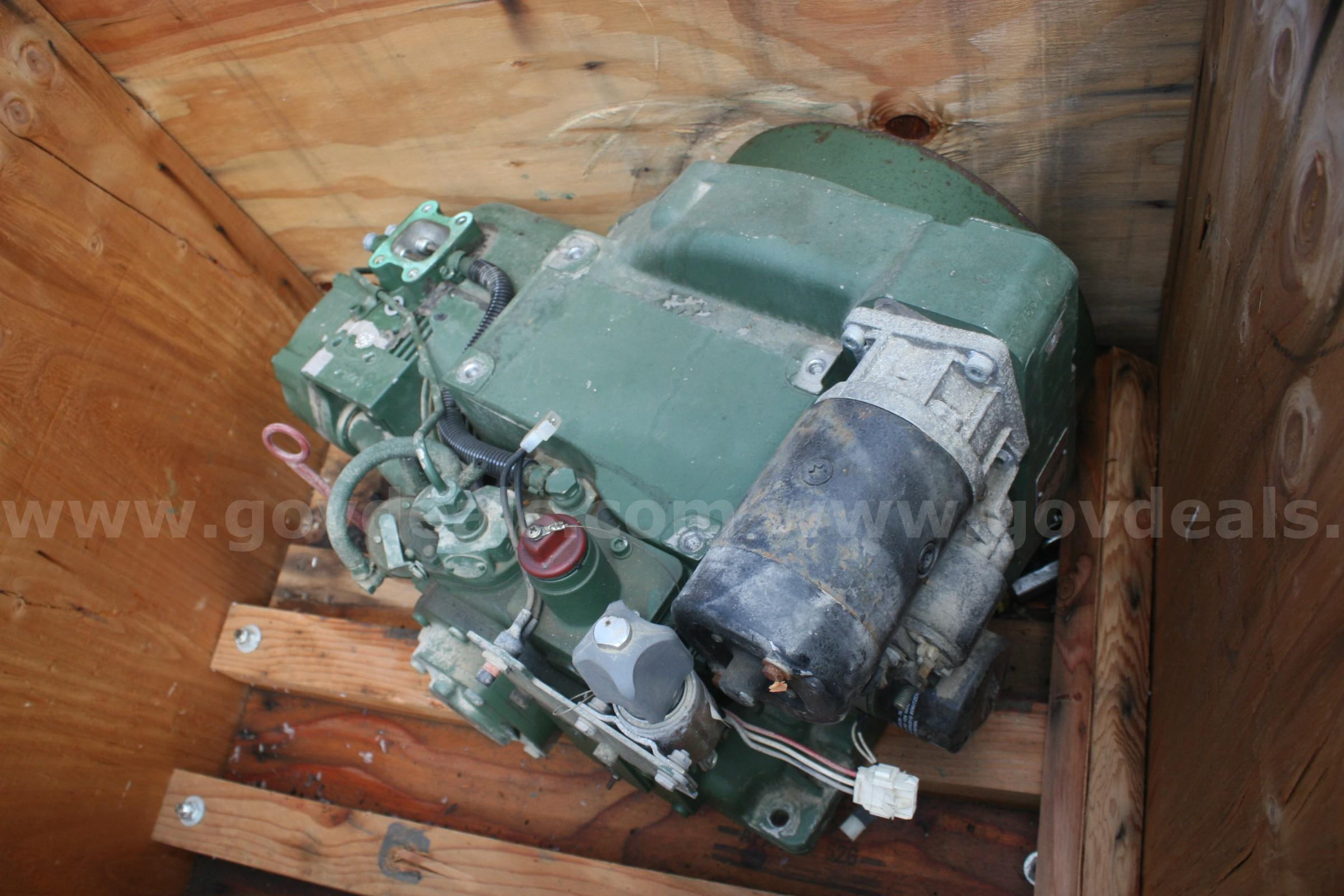 Farymann 43F 1 Cyl 15HP Diesel Continuous Duty Engine Farymann 43F Government Surplus Auction - Primary Photo