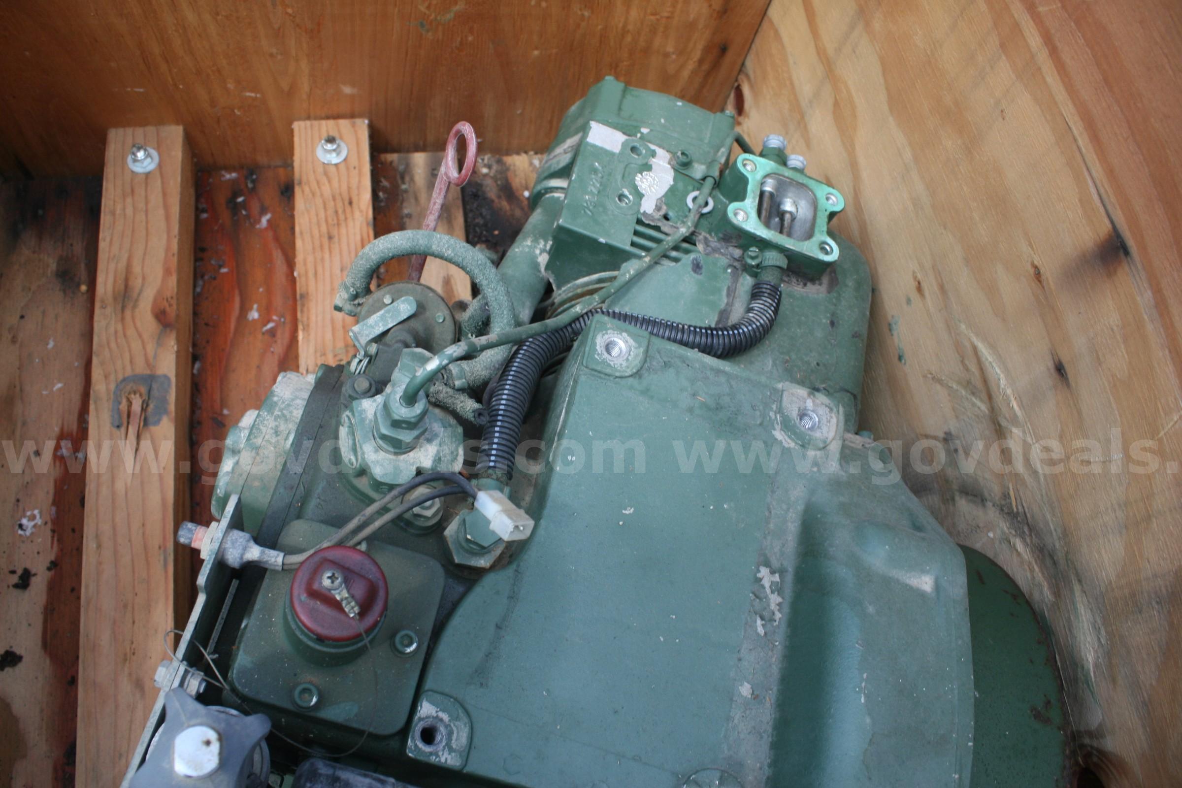 Farymann 43F 1 Cyl 15HP Diesel Continuous Duty Engine Farymann 43F Government Surplus Auction - Photo #2