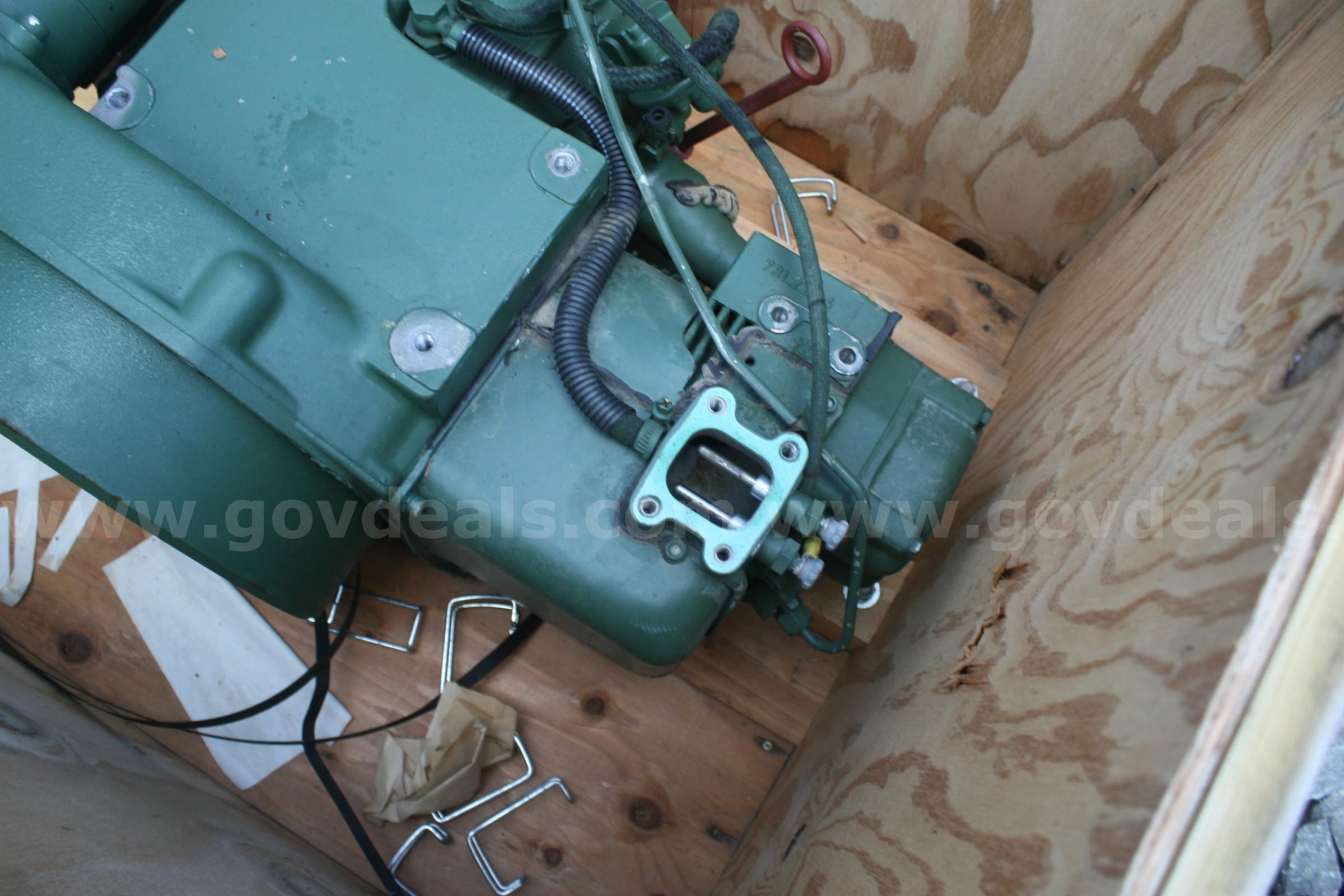 Farymann 43F 1 Cyl 15HP Diesel Continuous Duty Engine Farymann 43F Government Surplus Auction - Photo #2