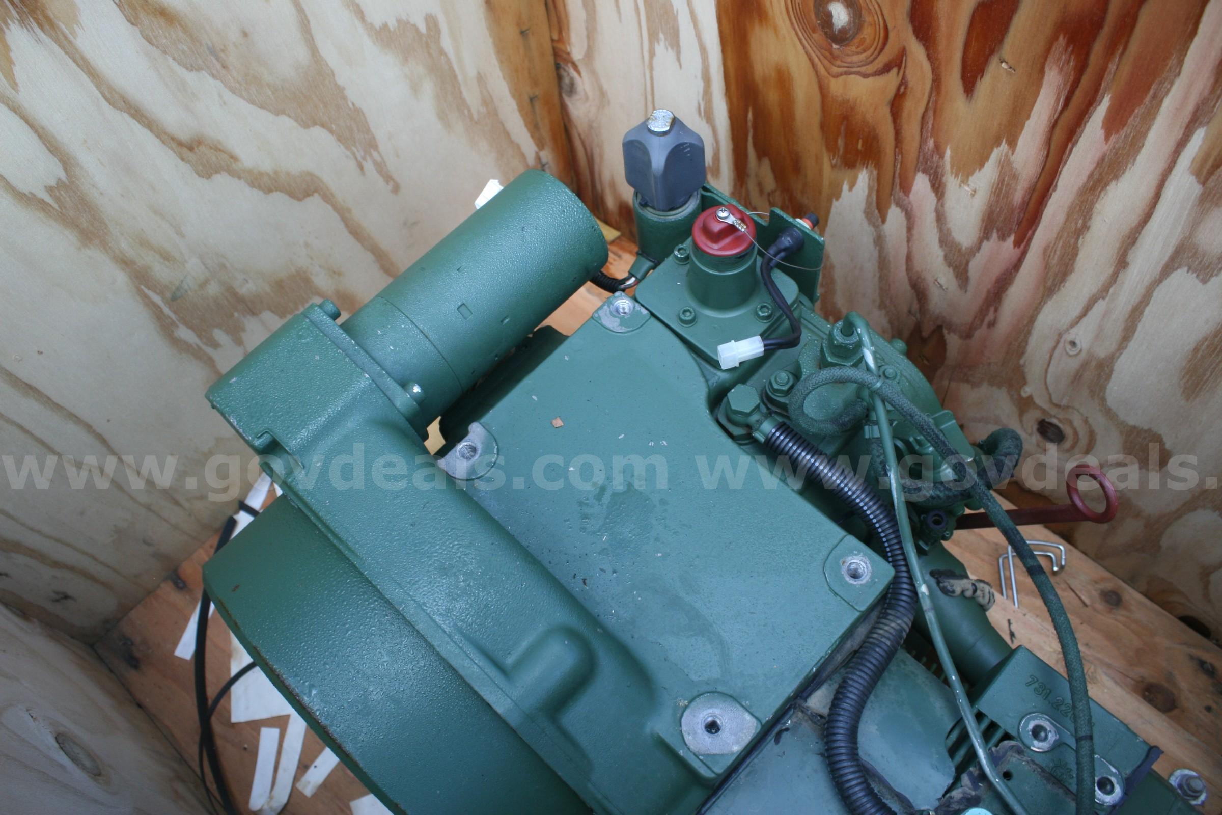 Farymann 43F 1 Cyl 15HP Diesel Continuous Duty Engine Farymann 43F Government Surplus Auction - Photo #3