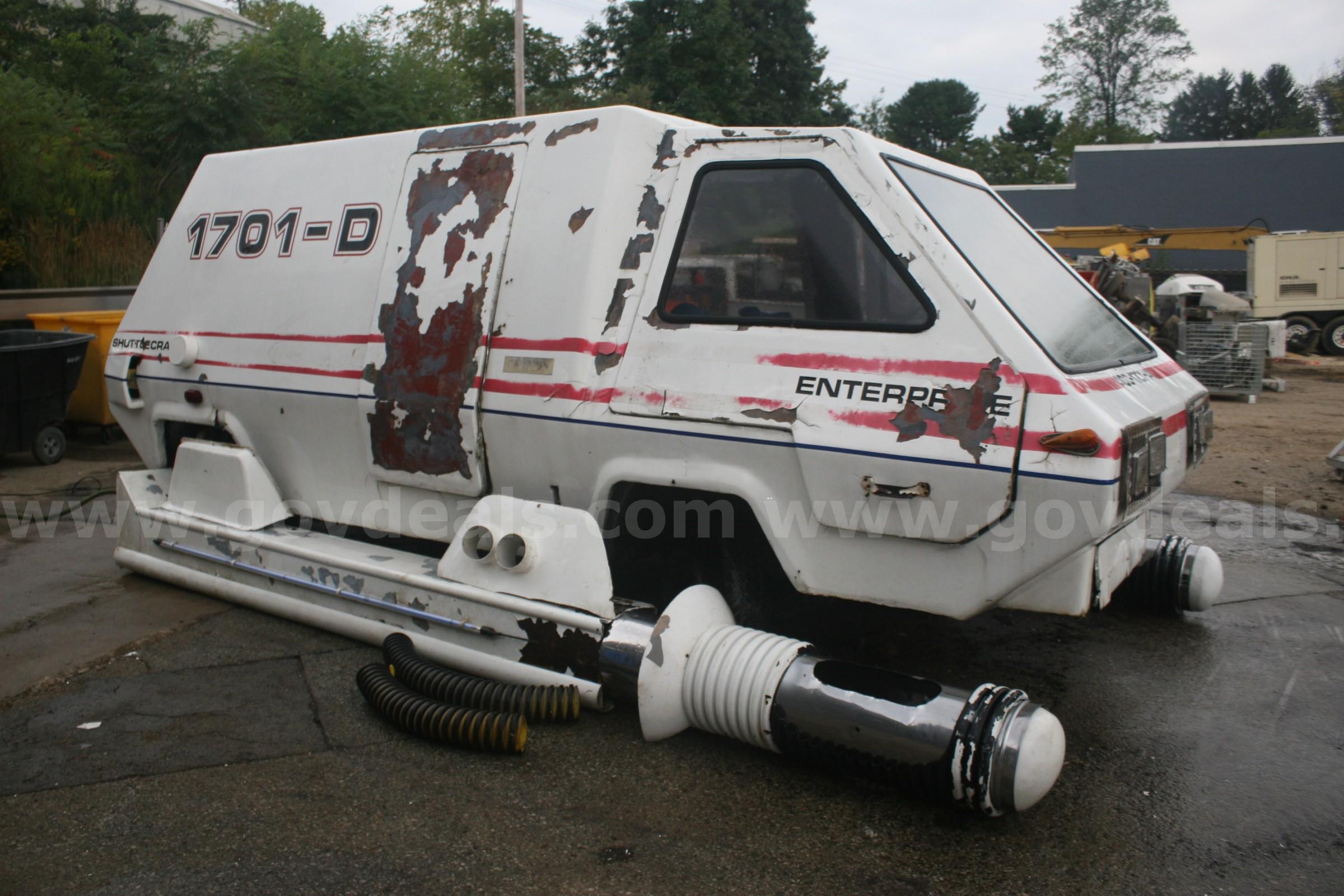 Vintage Star Trek 1701-D Space Shuttle Vehicle Project