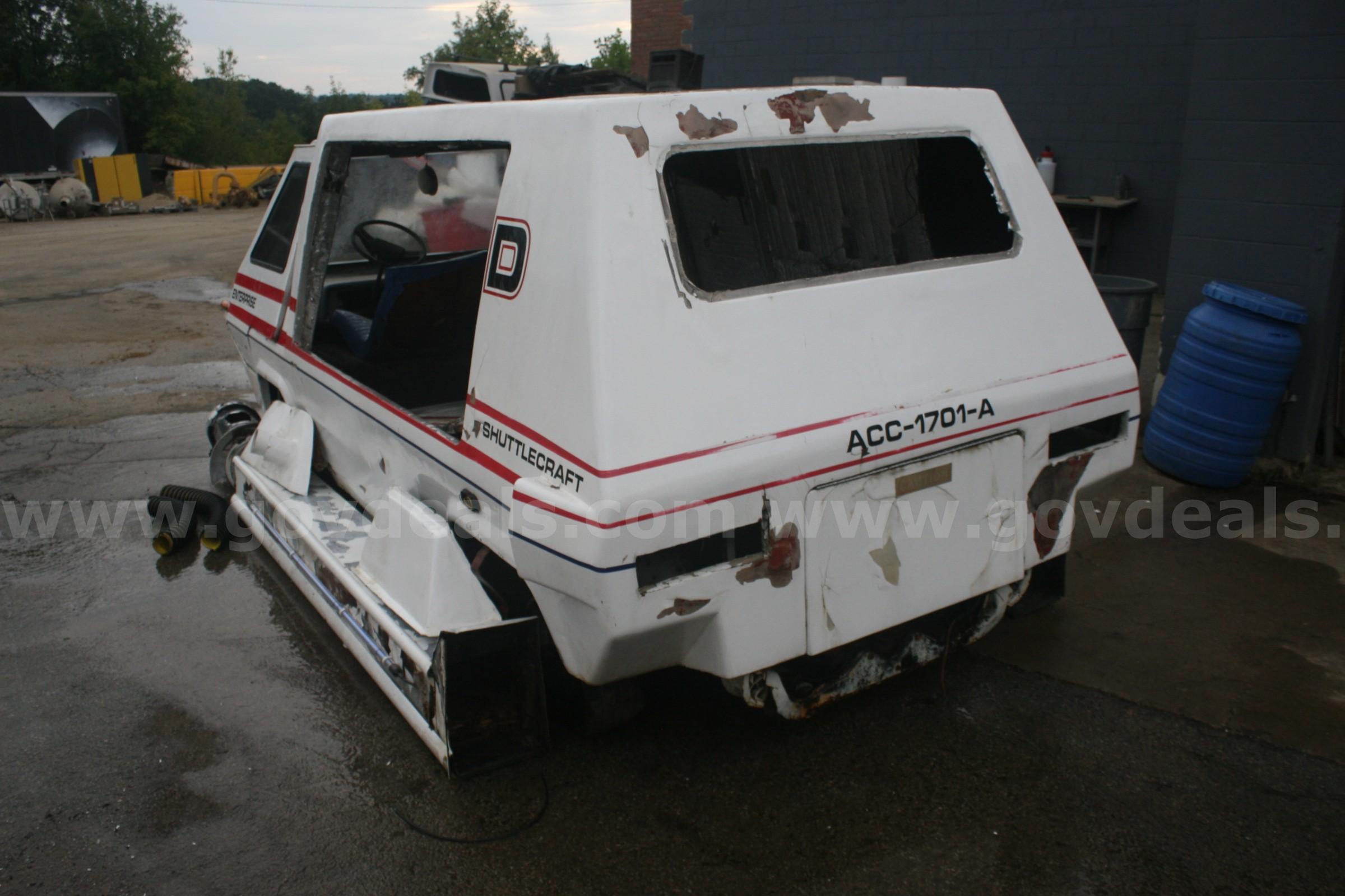 Vintage Star Trek 1701-D Space Shuttle Vehicle Project Volkswagon 1701 Government Surplus Auction - Photo #5