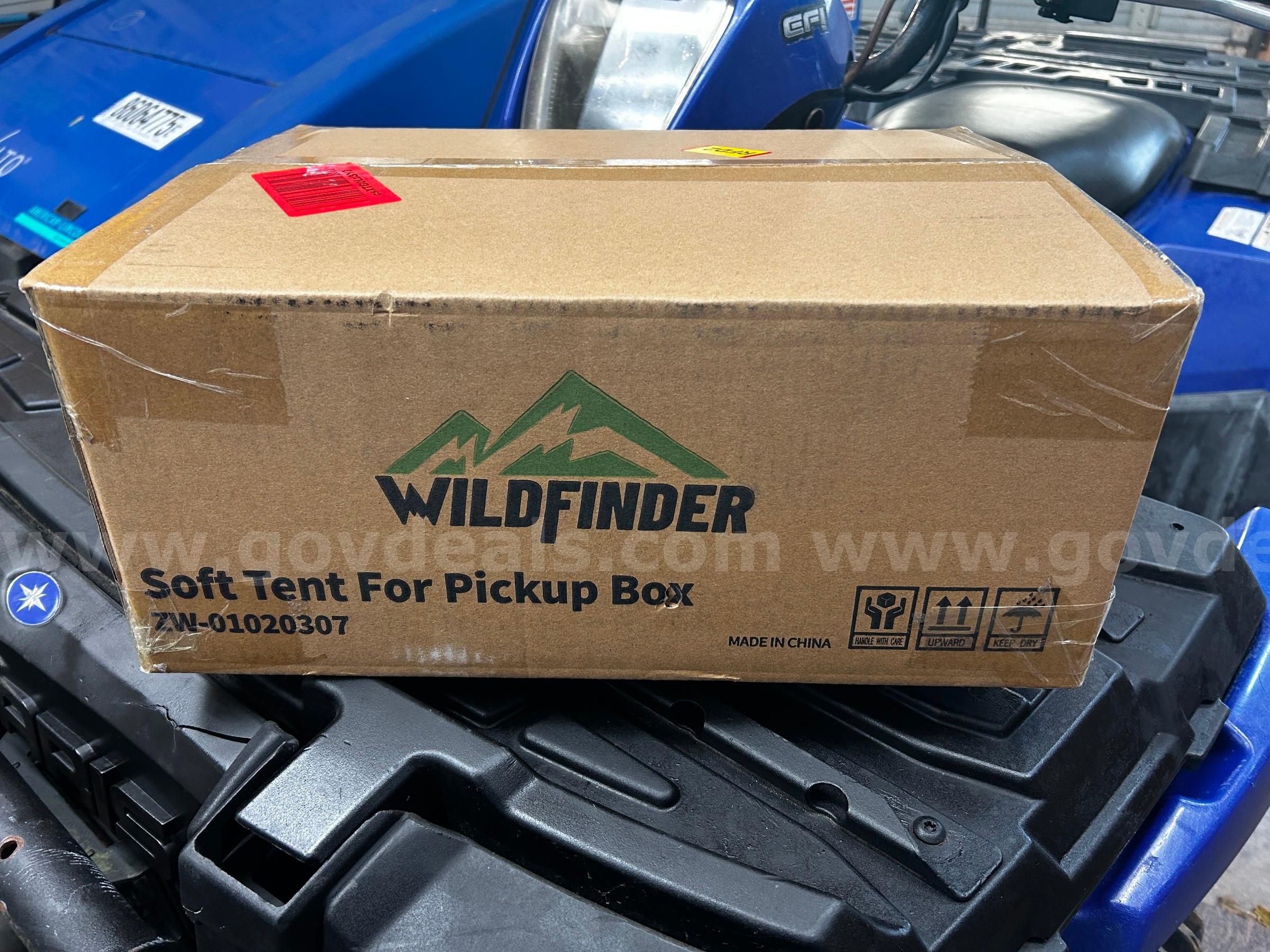 FREE SHIPPING - Factory Sealed: Waterproof Truck Bed Tent for Camping – Fits 5.5–6ft Beds – 2–3 Person Tent with Windows   Government Surplus Auction - Photo #2