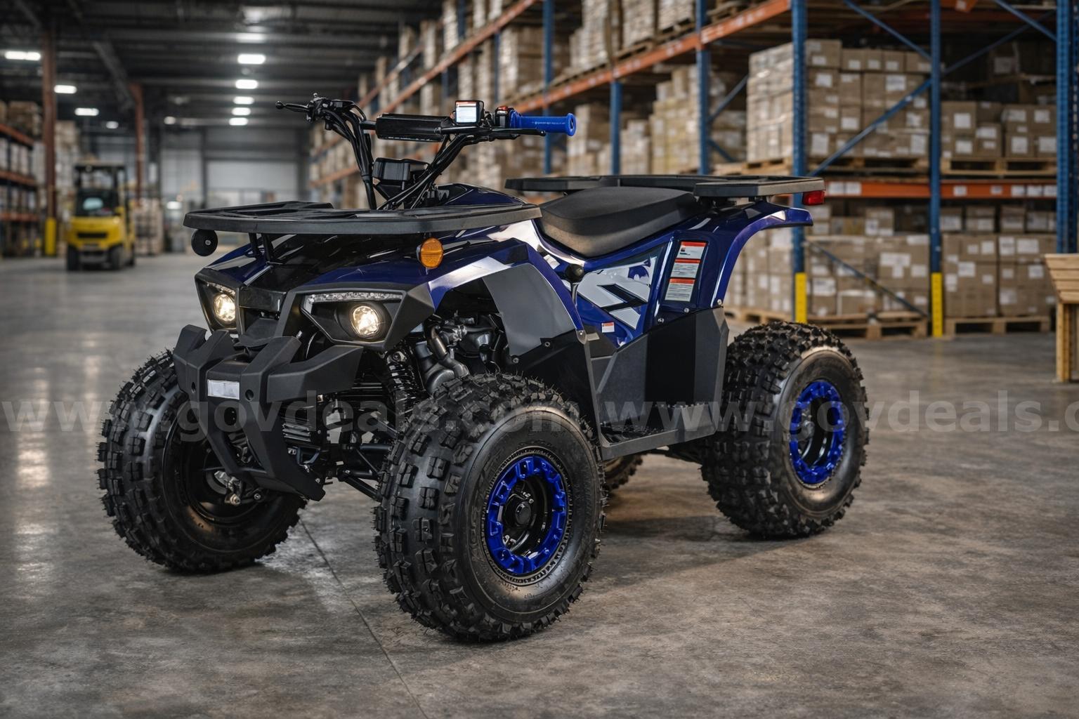 FREE SHIPPING - NEW 2025 - Four Wheeler 125cc - Factory Sealed  125cc Government Surplus Auction - Primary Photo