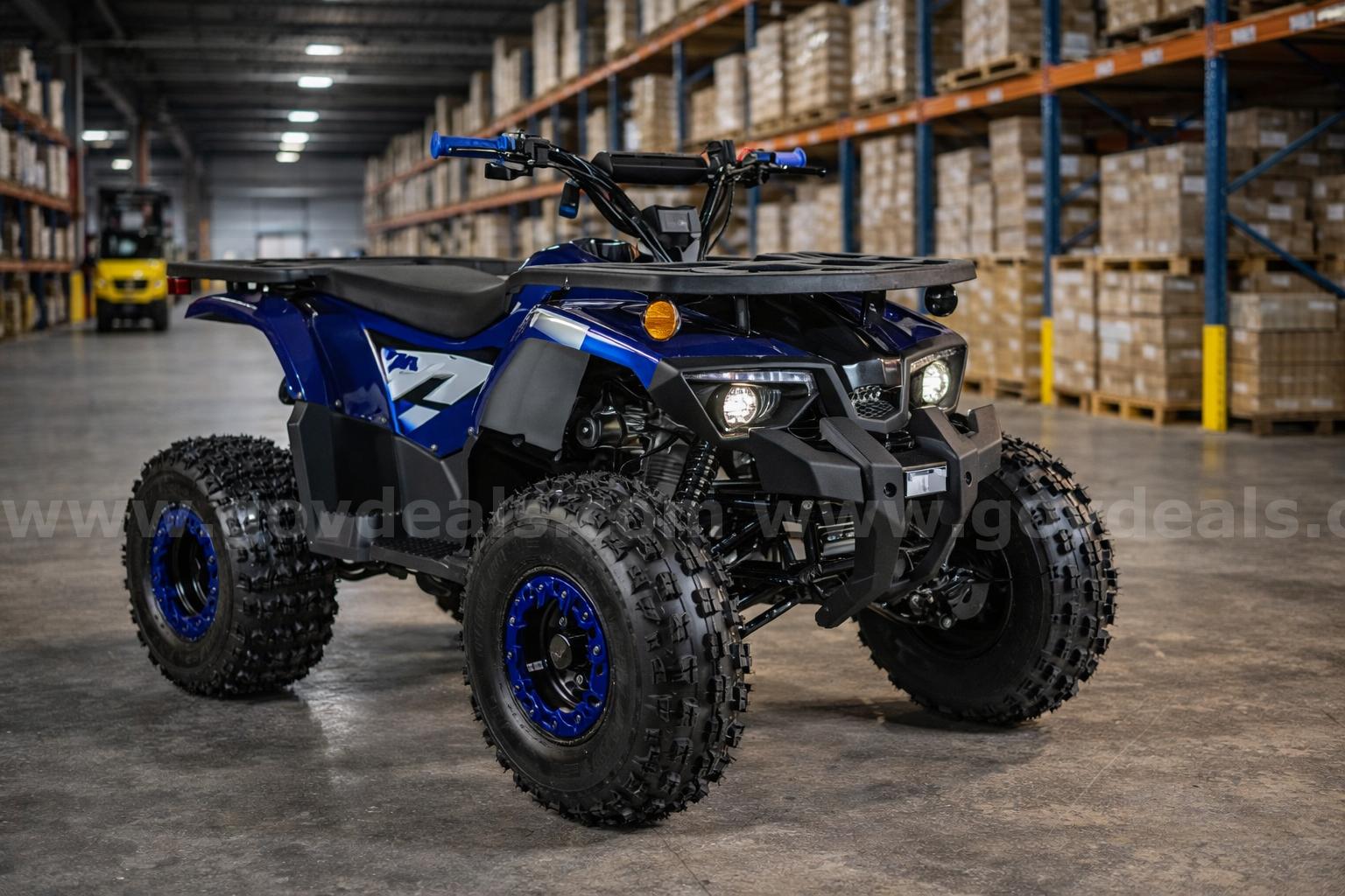 FREE SHIPPING - NEW 2025 - Four Wheeler 125cc - Factory Sealed  125cc Government Surplus Auction - Photo #2