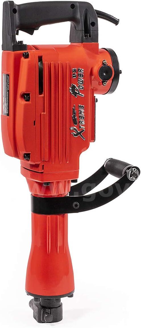 FREE SHIPPING - 2200W Electric Demolition Jack Hammer w/ Flat & Point Chisels  2200W Government Surplus Auction - Photo #3