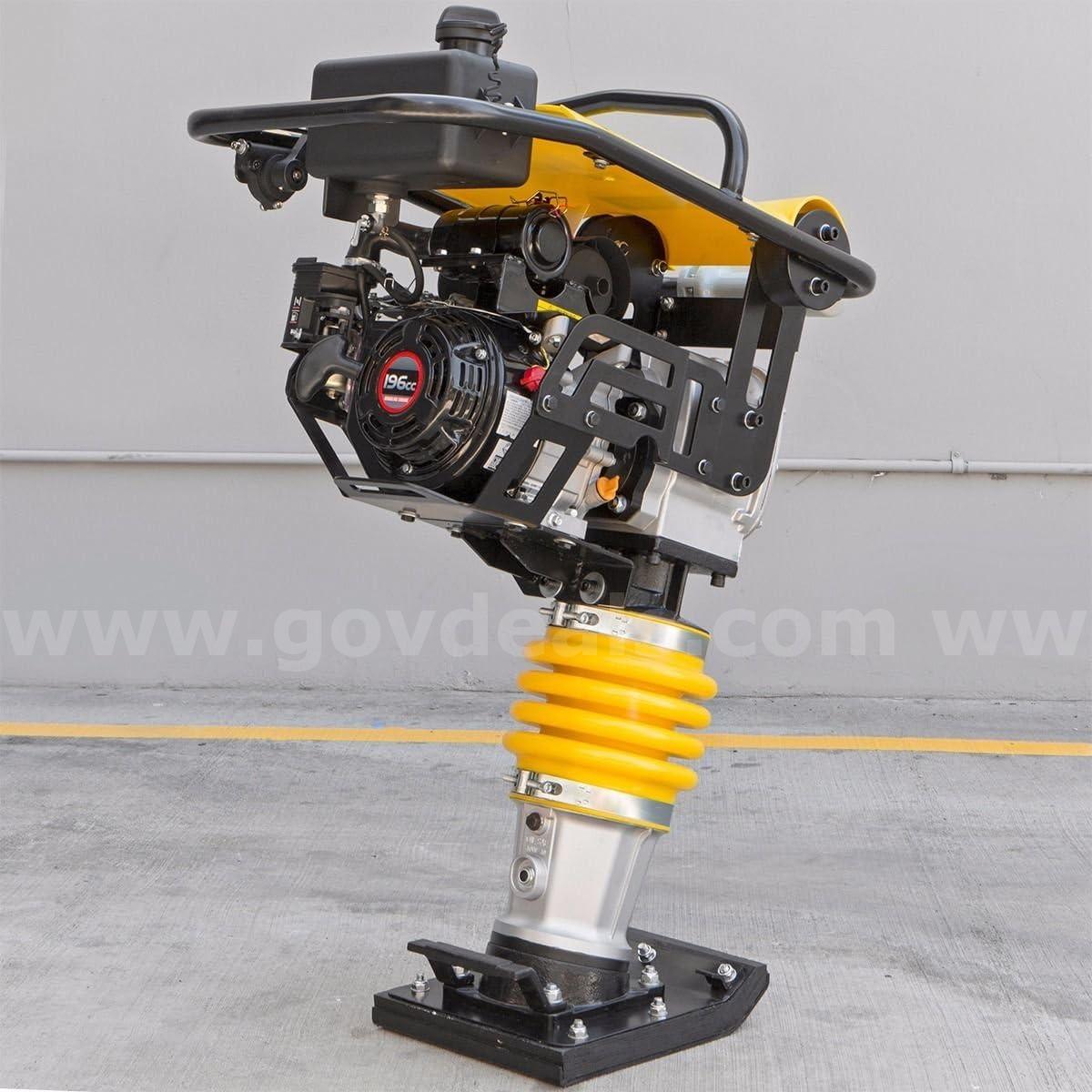 FREE SHIPPING - NEW 6.5HP Gas Jumping Jack Tamper – 196cc Soil Compactor  196cc Government Surplus Auction - Primary Photo