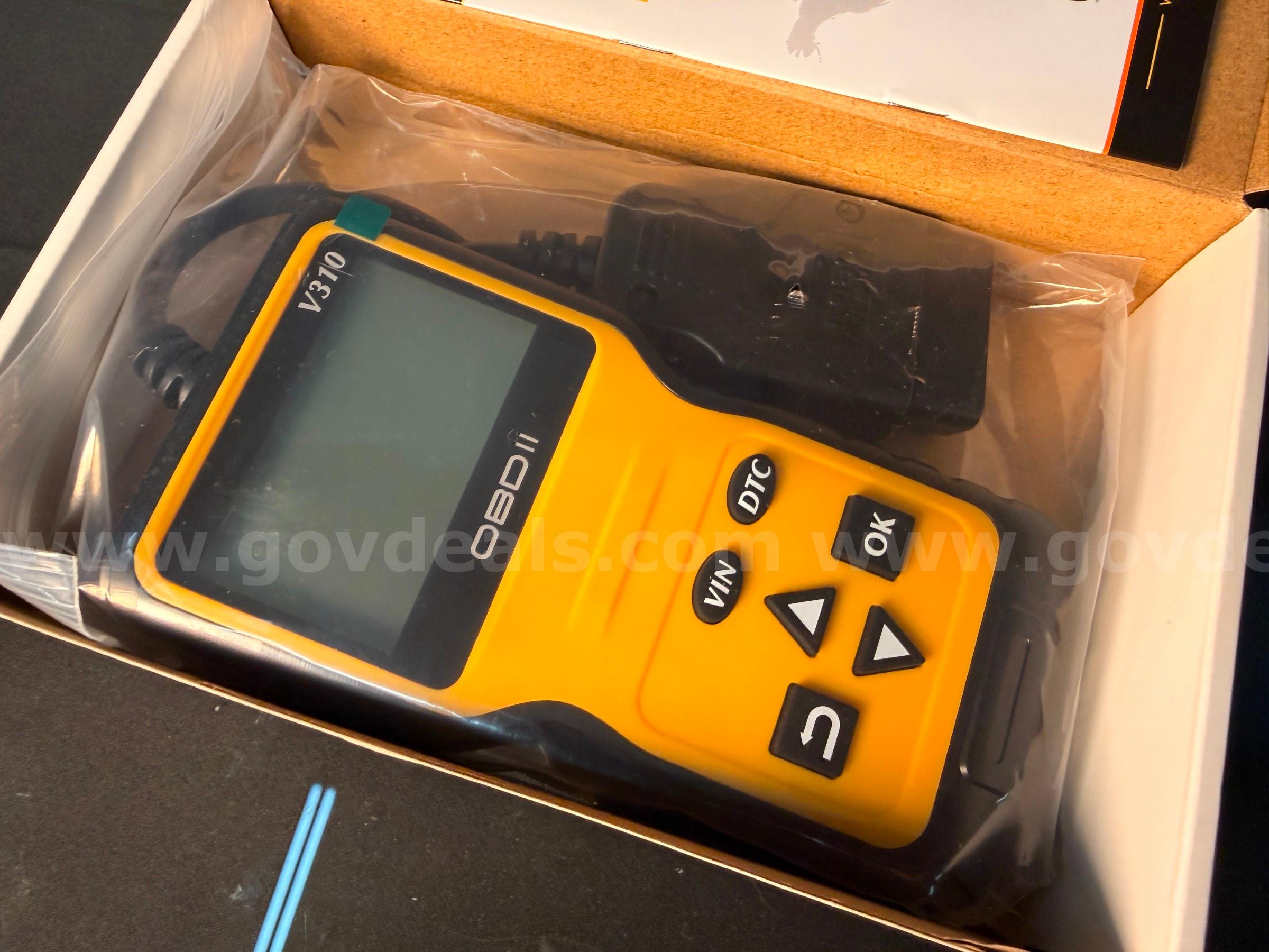 Free Shipping - New Color Screen OBD2 Scanner Engine Code Reader Diagnostic Tool   Government Surplus Auction - Photo #3