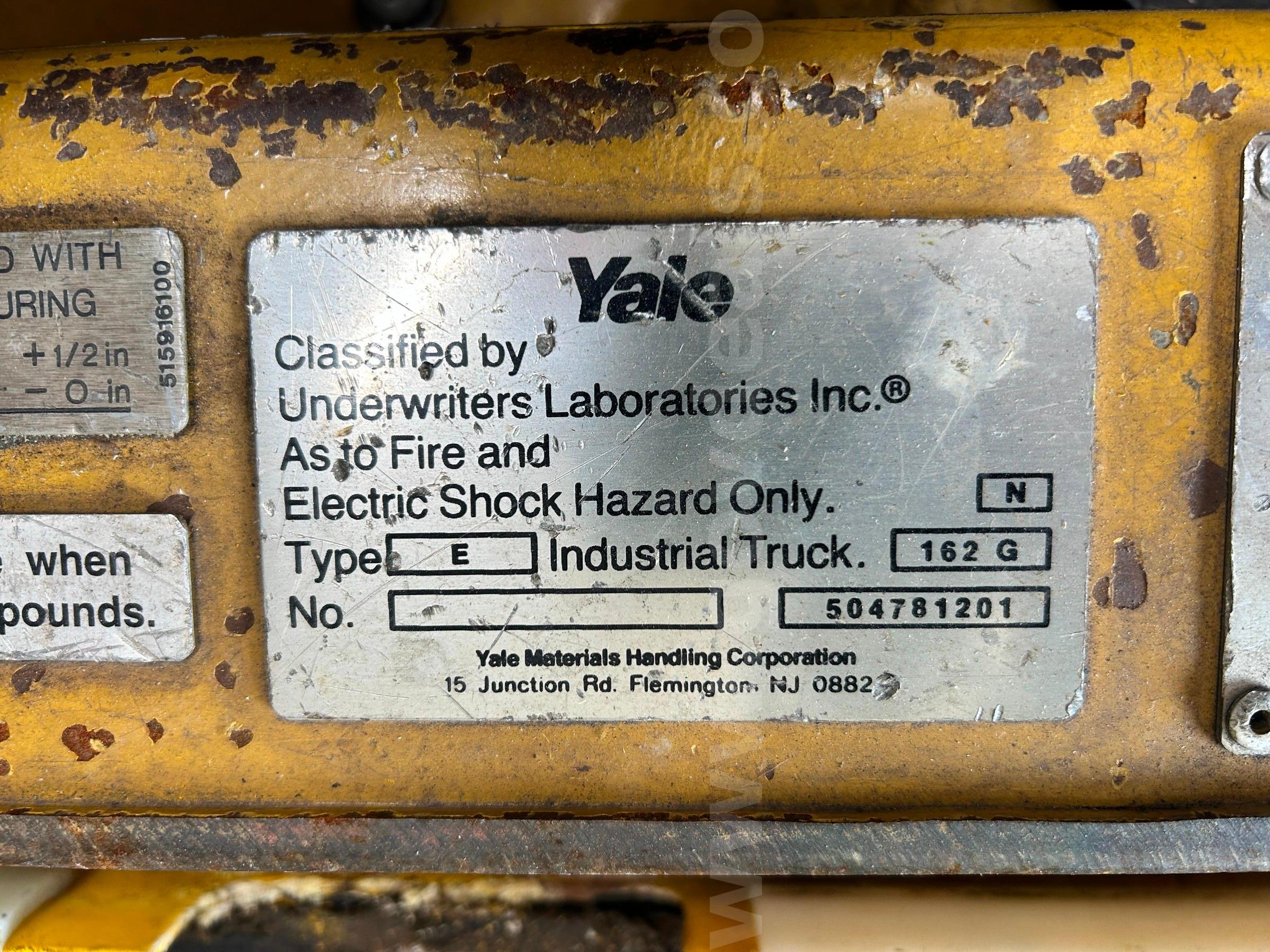 Yale Electric Industrial Truck Electric Tugger Trailer Mover Yale  Government Surplus Auction - Photo #6