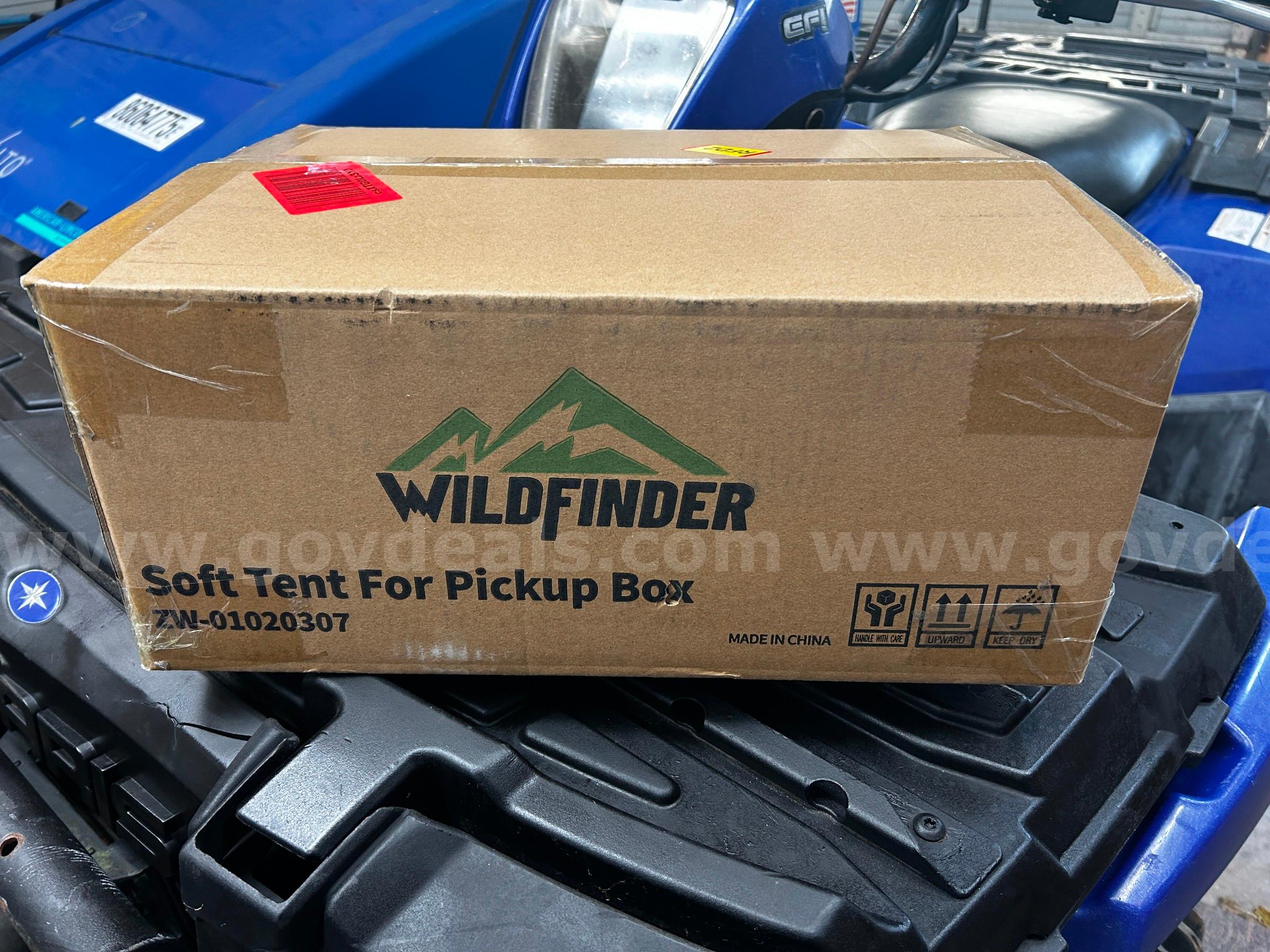 FREE SHIPPING - Factory Sealed: Waterproof Truck Bed Tent for Camping – Fits 5.5–6ft Beds – 2–3 Person Tent with Windows   Government Surplus Auction - Primary Photo