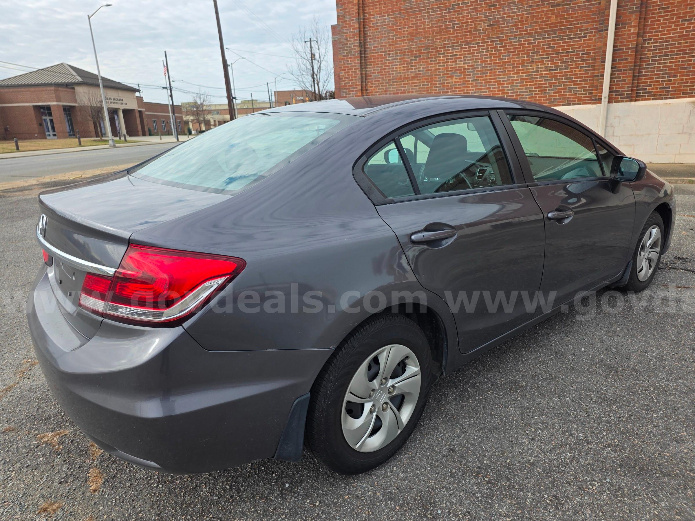 2015 Honda Civic LX Honda Civic LX Government Surplus Auction - Photo #6