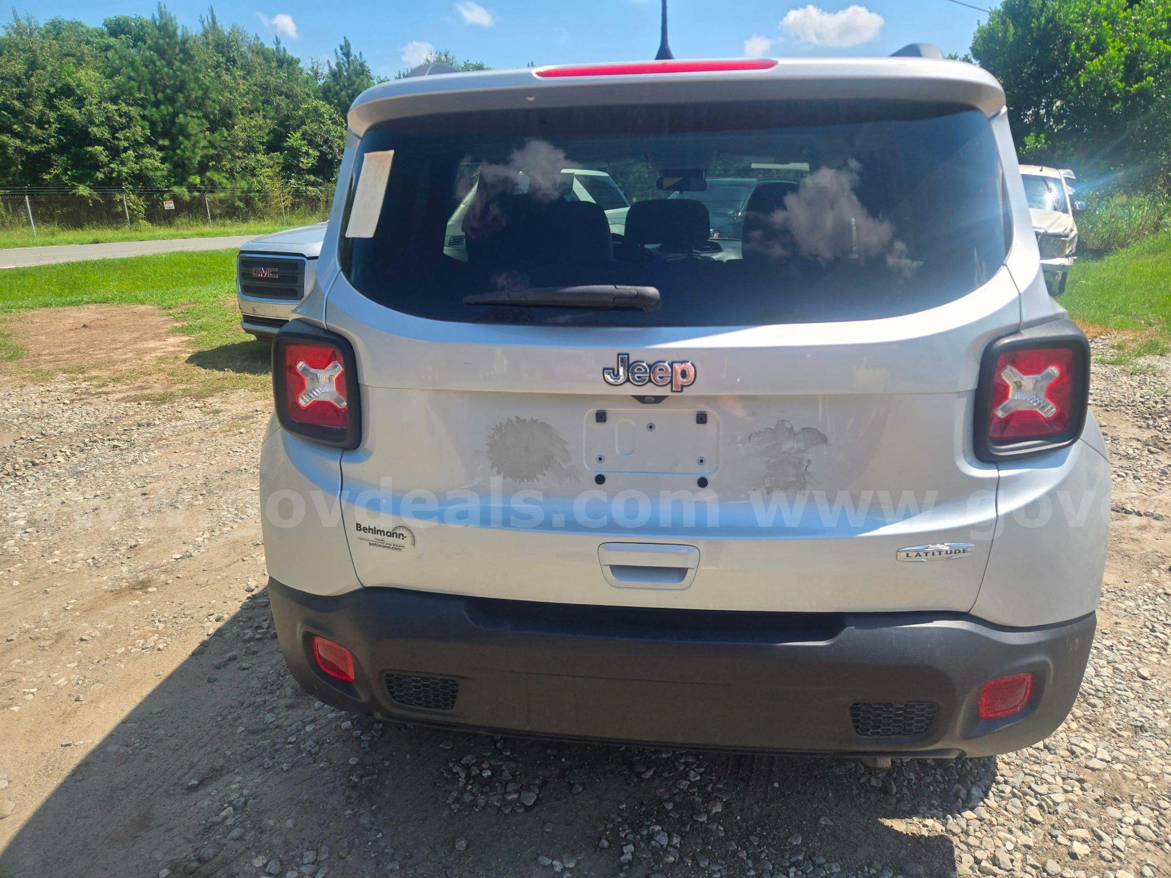 2019 Jeep Renegade Latitude Jeep Renegade Lattitude Government Surplus Auction - Photo #5