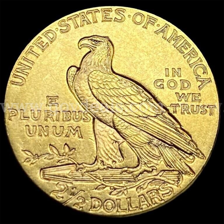Beautiful 1926 Gold $2.5 Indian Head   Government Surplus Auction - Photo #2