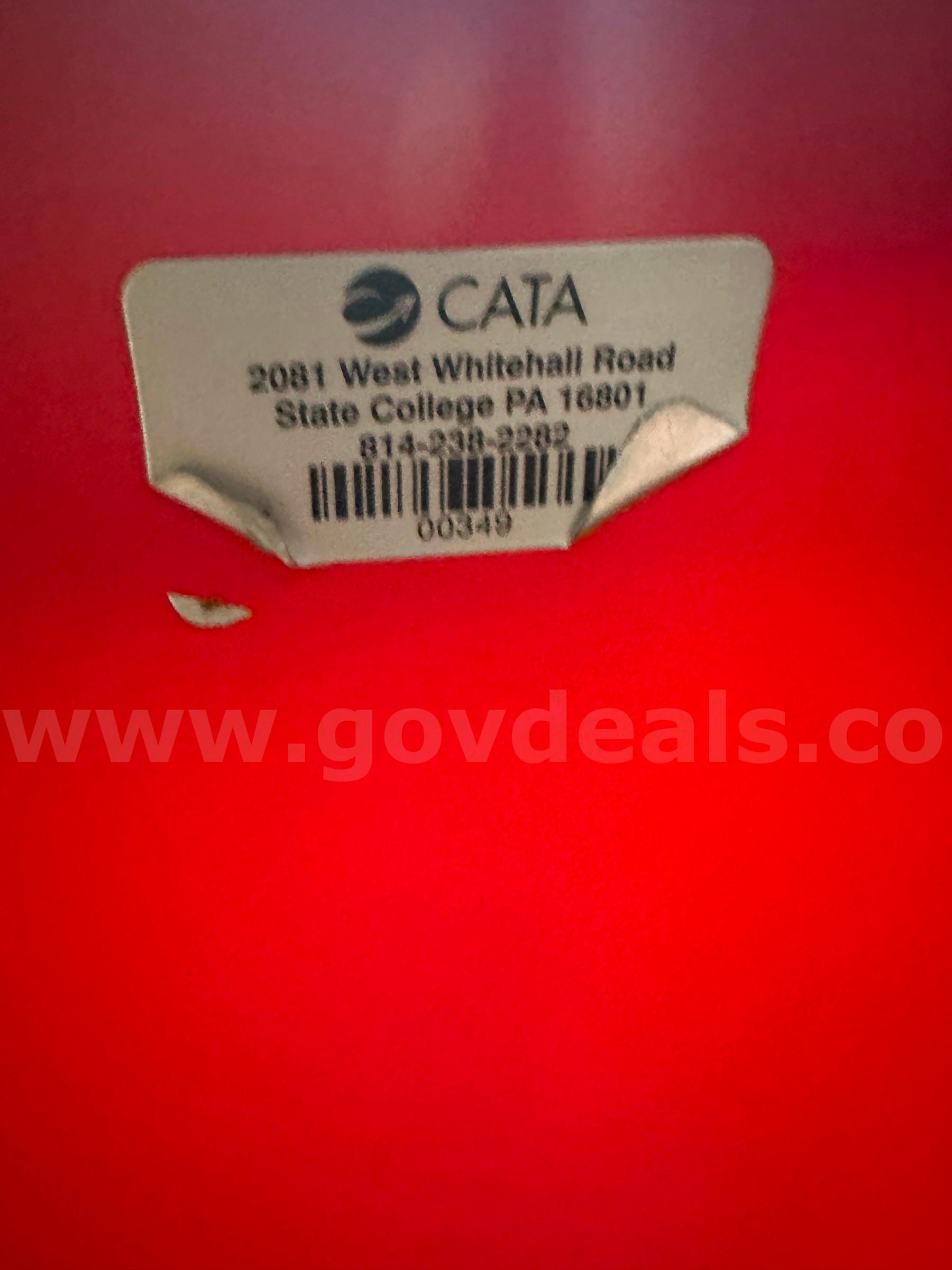 Red Chairs-Set of Two   Government Surplus Auction - Photo #4