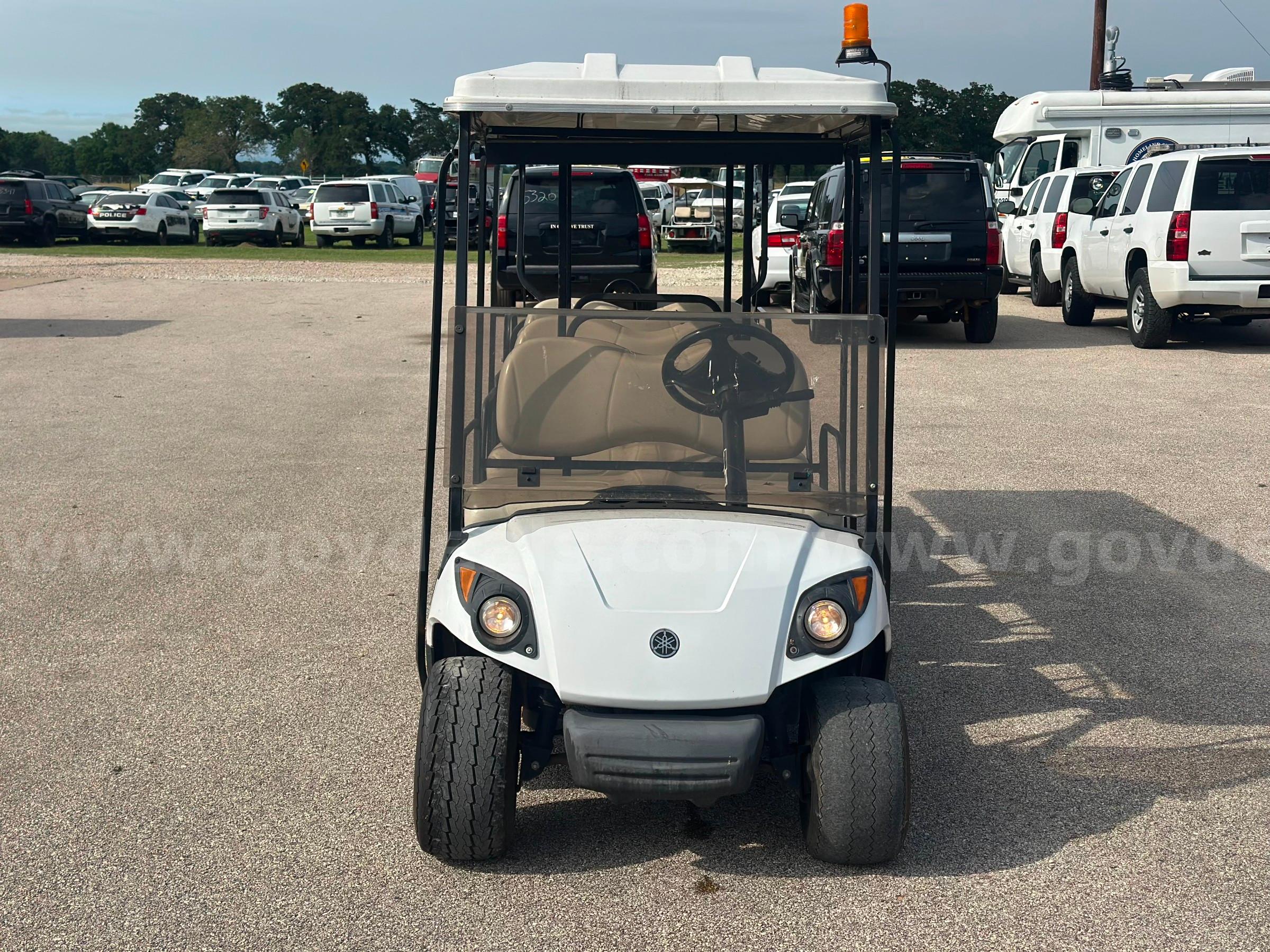 2014 YAMAHA 8 Passenger Golf Cart ***Gas Engine*** Yamaha 8 PASSENGER Government Surplus Auction - Photo #3