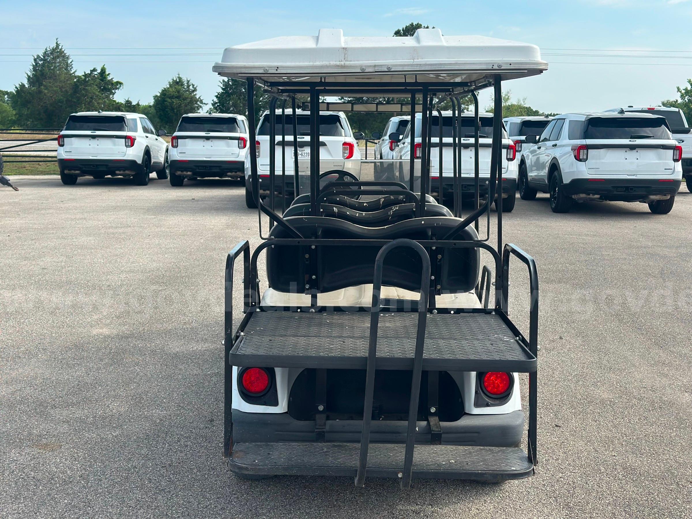 2014 YAMAHA 8 Passenger Golf Cart ***Gas Engine*** Yamaha 8 PASSENGER Government Surplus Auction - Photo #6