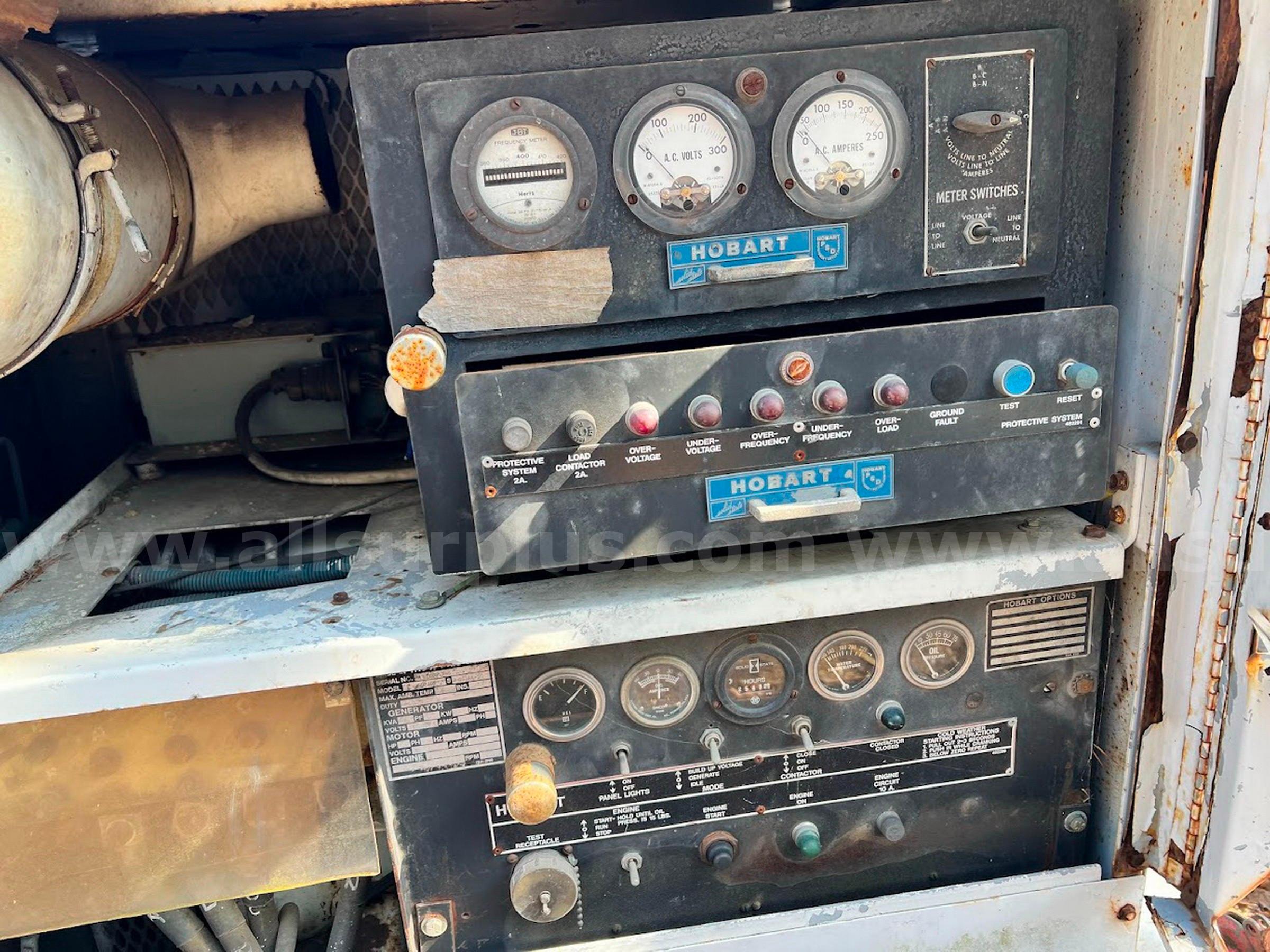 1989 Hobart  60P20P 60 KVA Diesel Power unit Hobart 60P20P Government Surplus Auction - Photo #5