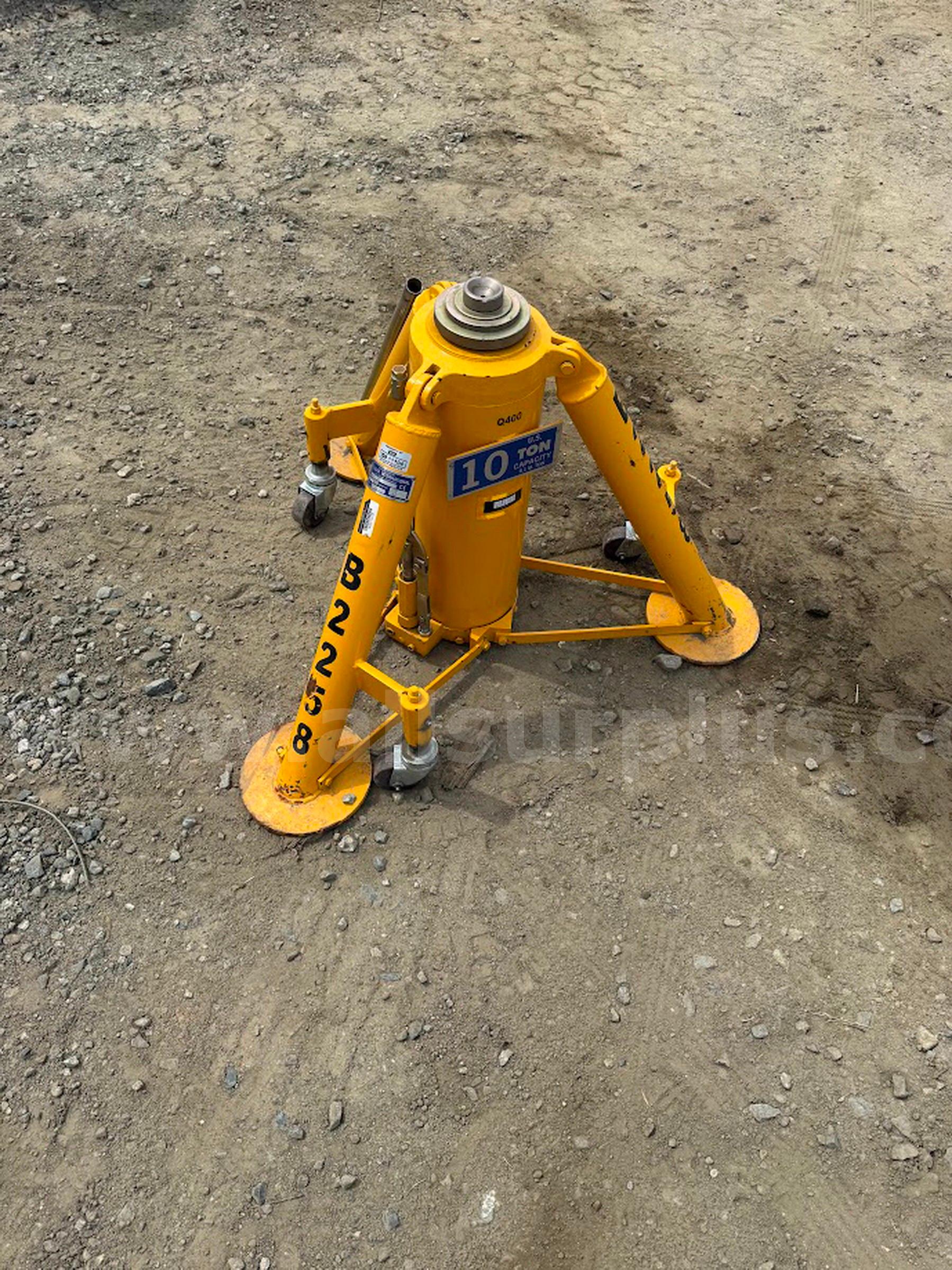 2ea. Malabar 7210B 10 Ton Tripod Jack Malabar 7210B Government Surplus Auction - Photo #5
