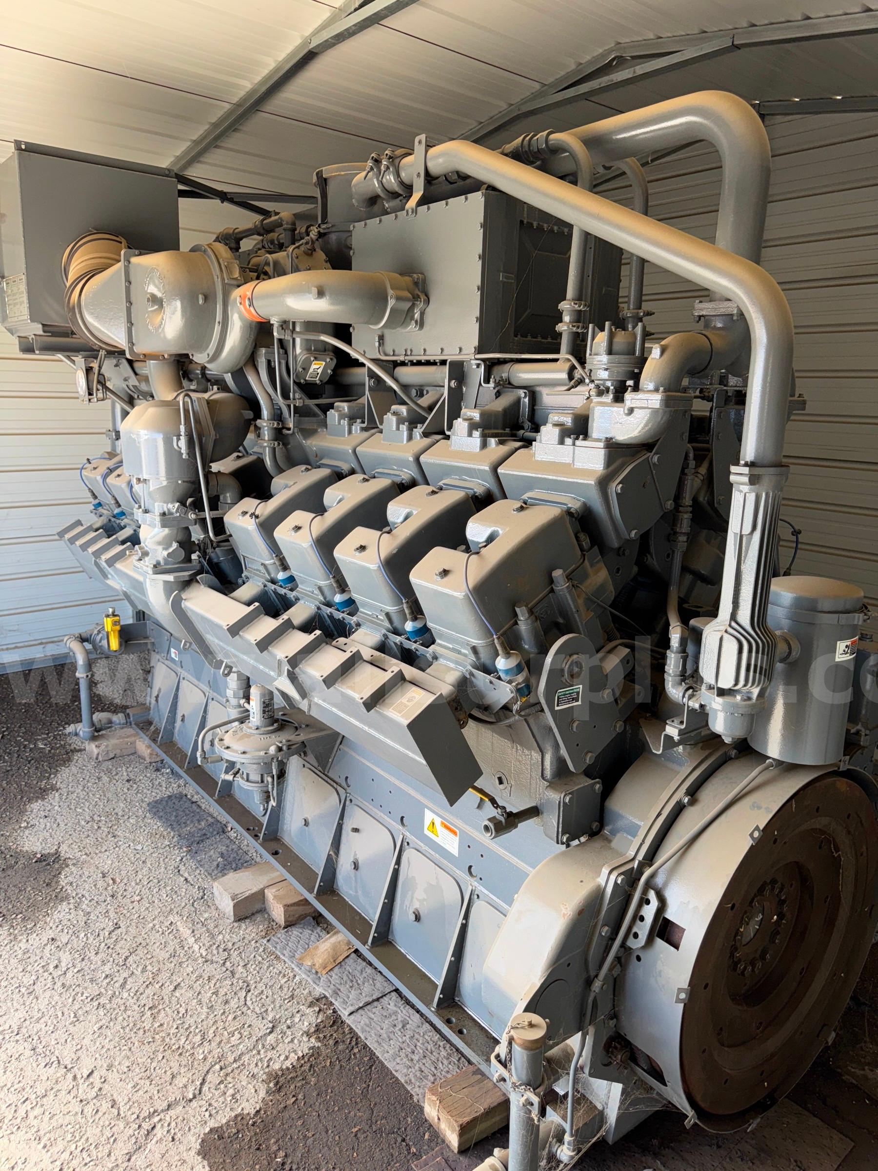 Natural Gas Engine, Waukesha P9390GSI , 1980bhp, 2019 Overhaul, Unused, Qty 1  P9390GSI Government Surplus Auction - Photo #6