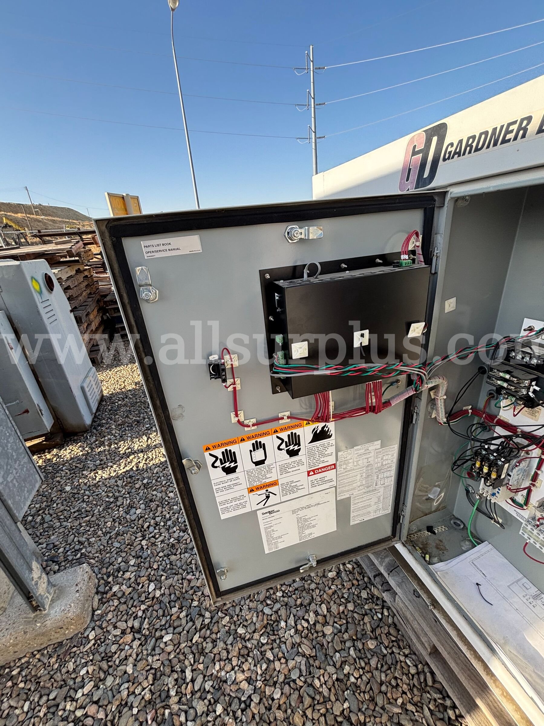 Compressor, Gardner Denver, C-500, 480V, Qty 1 Gardner Denver 500 Government Surplus Auction - Photo #4