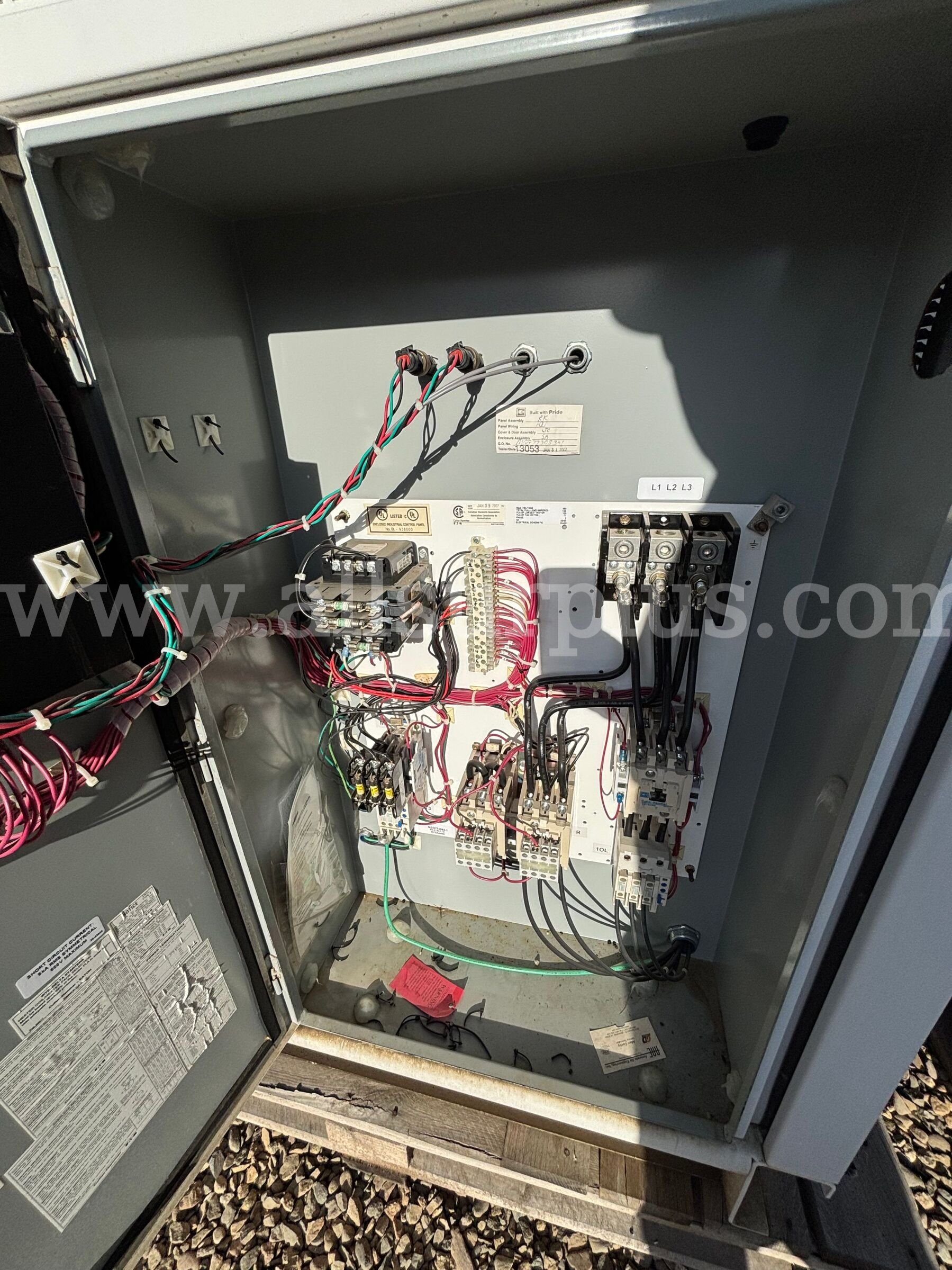 Compressor, Gardner Denver, C-500, EBH99G, 480V, Qty 1 Gardner Denver 500 Government Surplus Auction - Photo #5