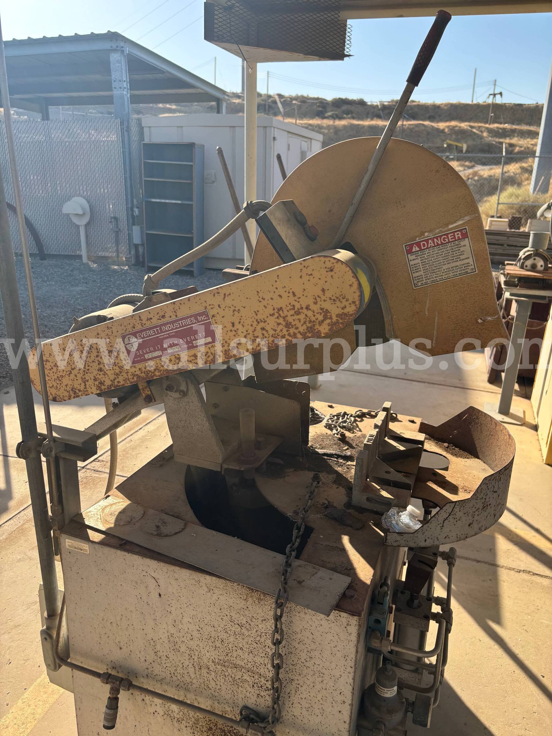 Saw, Everett, 16DM, 3210RPM, Qty 1 Everett 3210RPM Government Surplus Auction - Photo #2