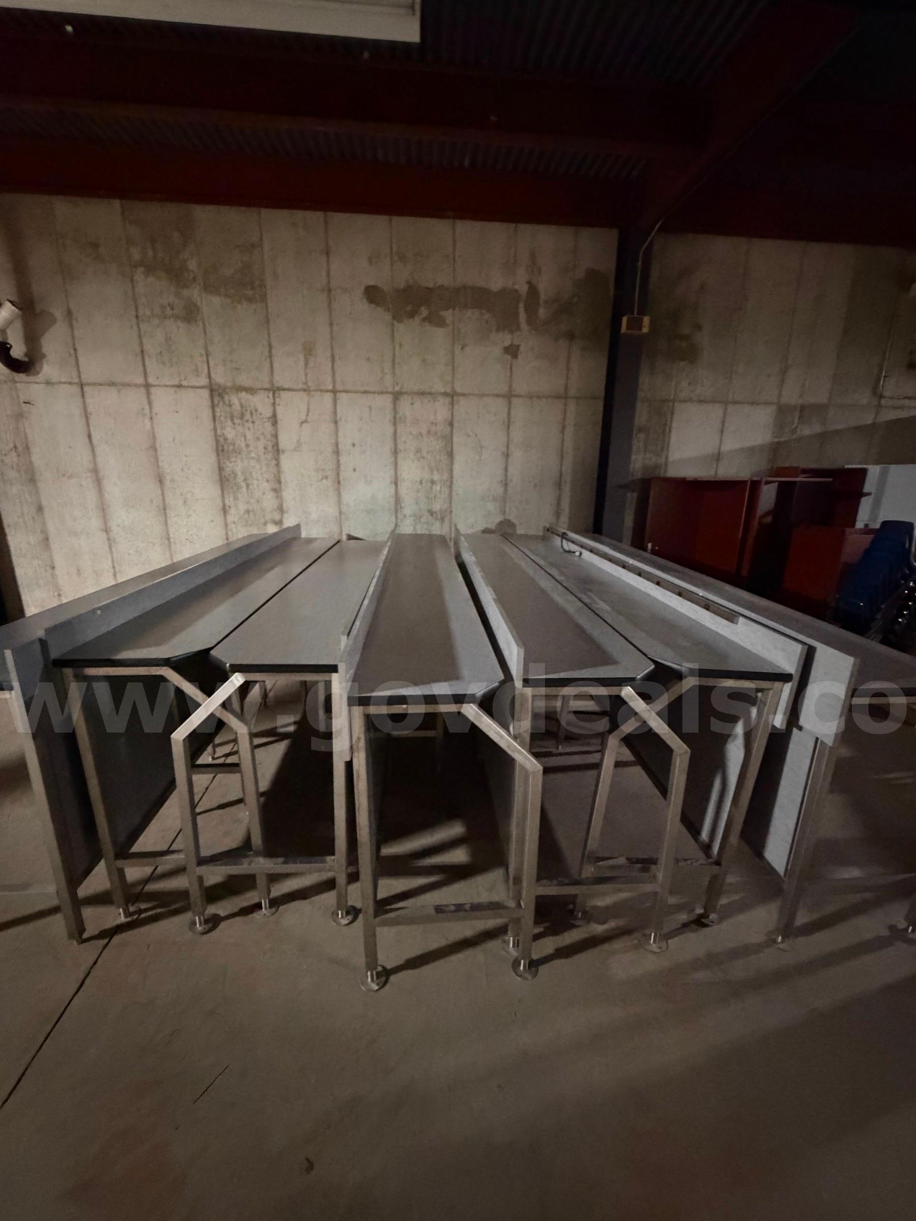 Bar Height Tables   Government Surplus Auction - Primary Photo