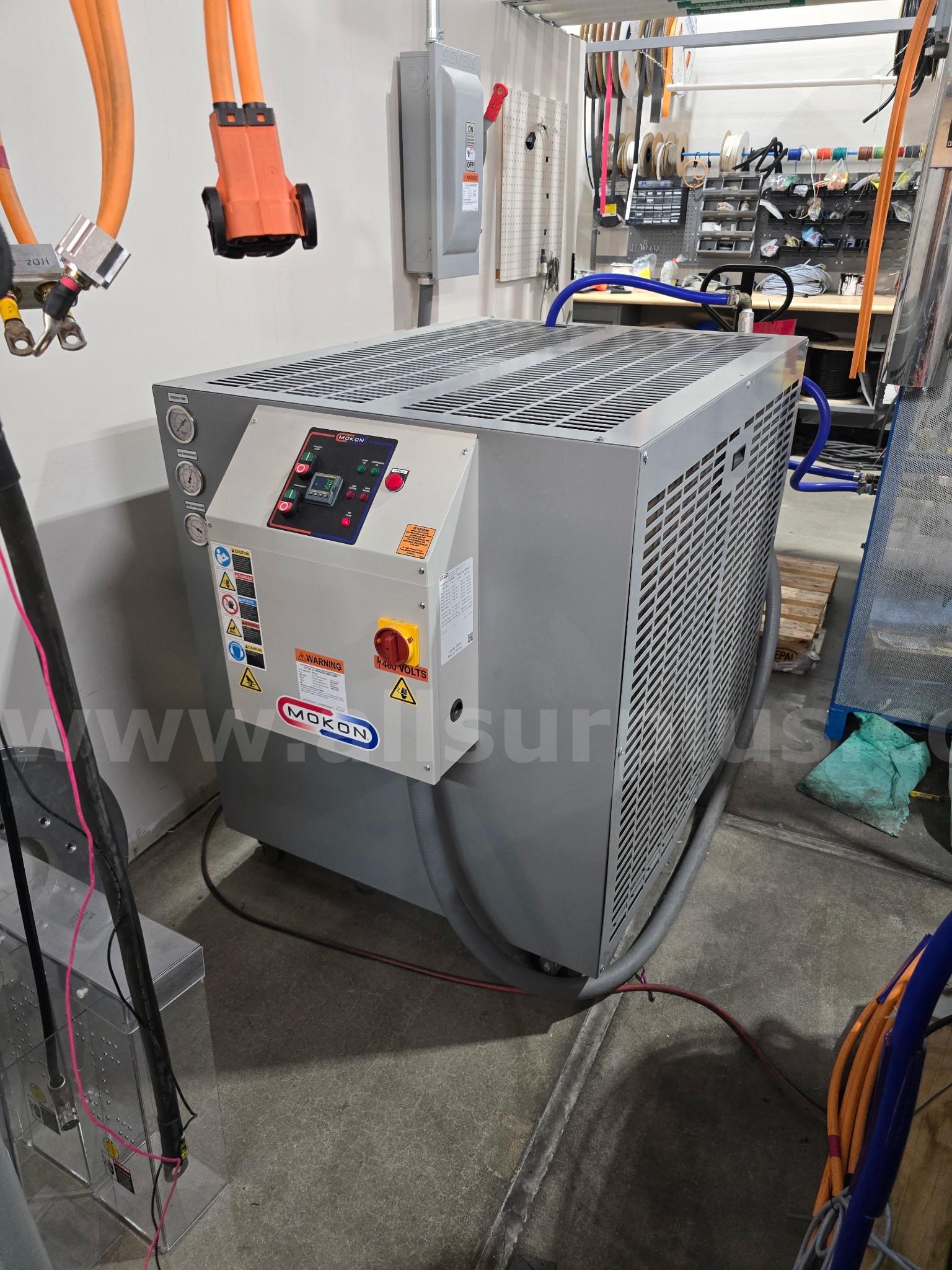 Mokon mdl. ASJ10IL 10-ton industrial air-cooled portable chiller Mokon ASJ10IL Government Surplus Auction - Primary Photo
