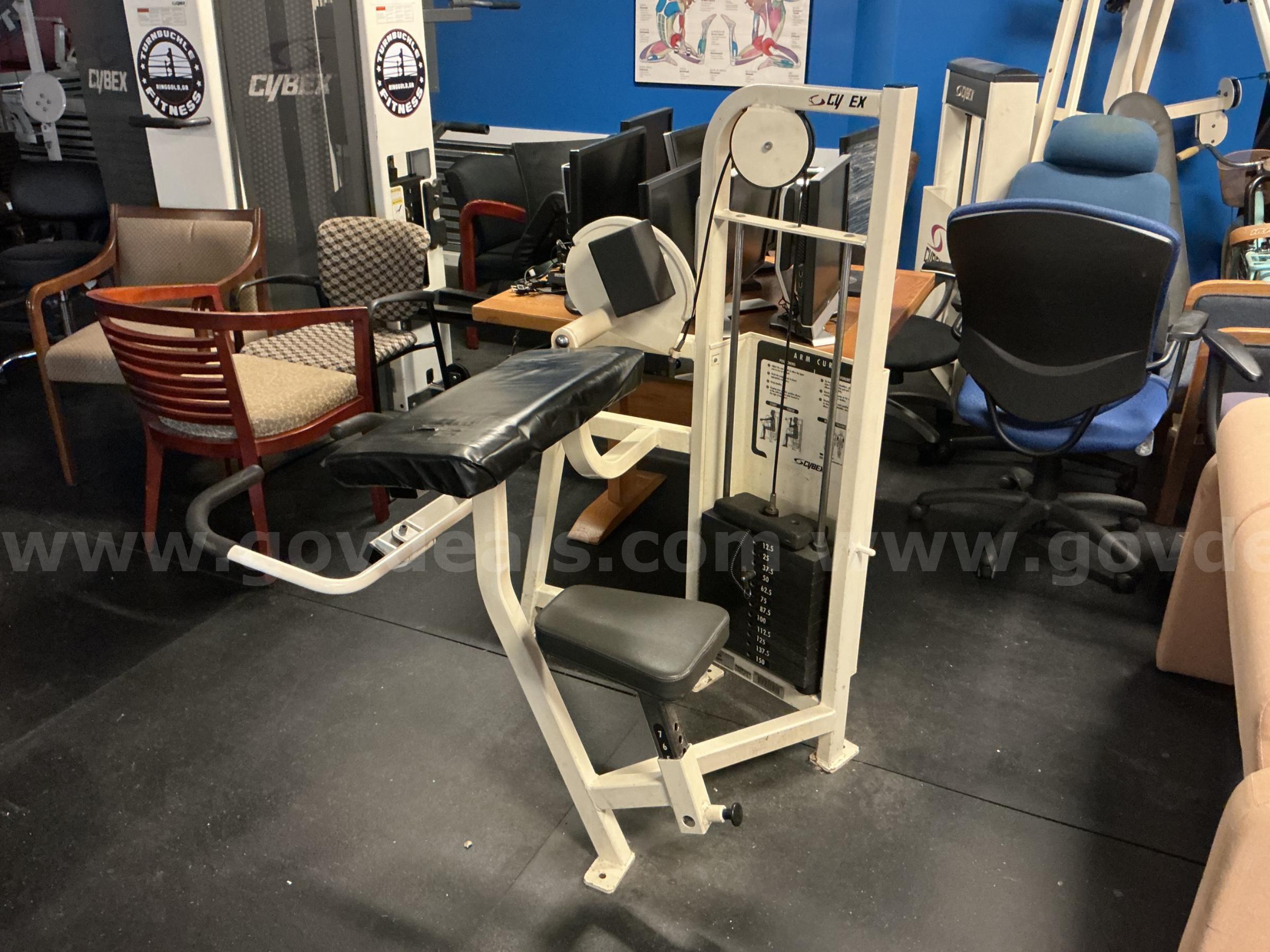 COMPLETE GYM-machines/treadmills/bikes/free weights/benches/barbells-etc   Government Surplus Auction - Primary Photo