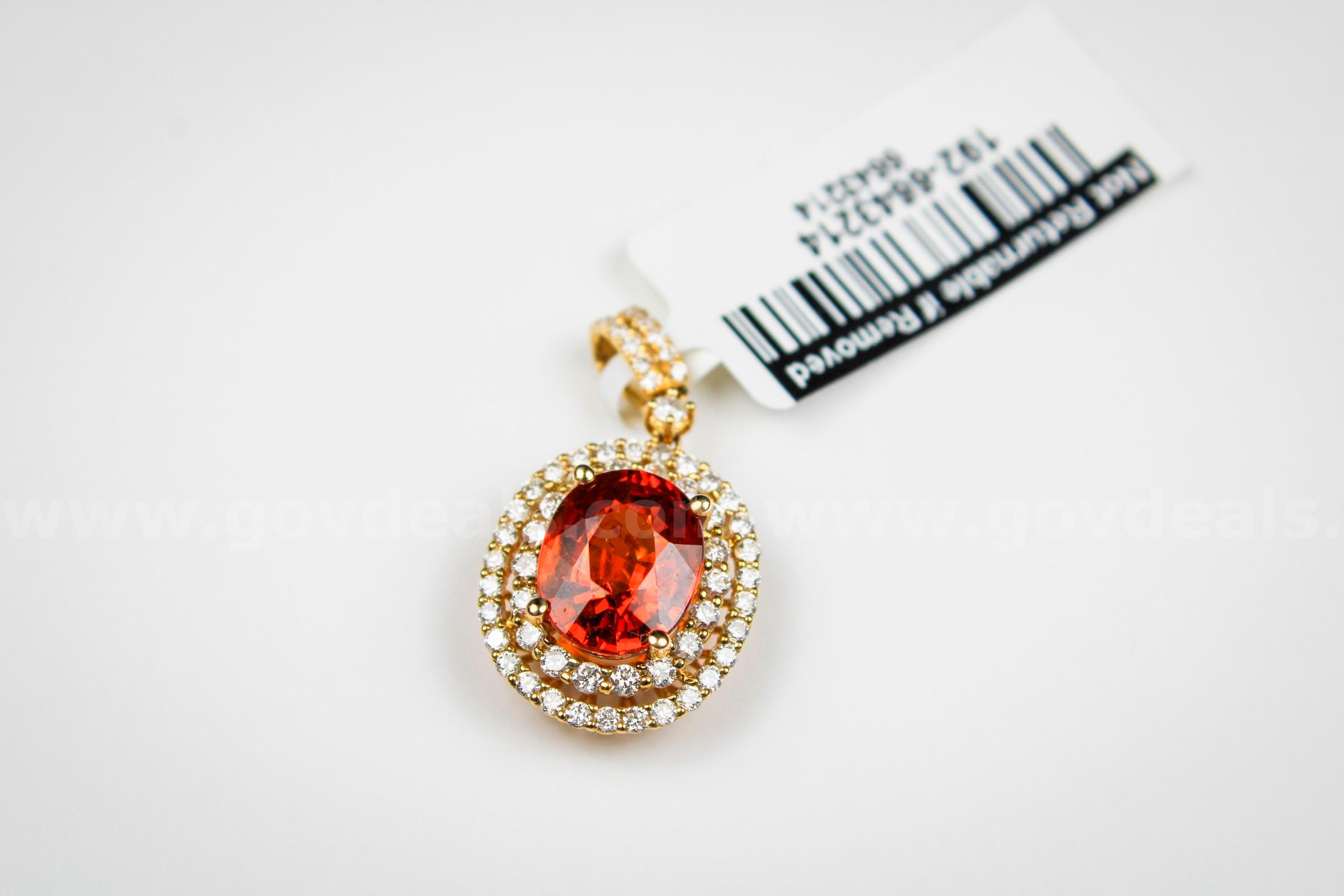 Mandarin Garnet Gold Lot   Government Surplus Auction - Photo #2