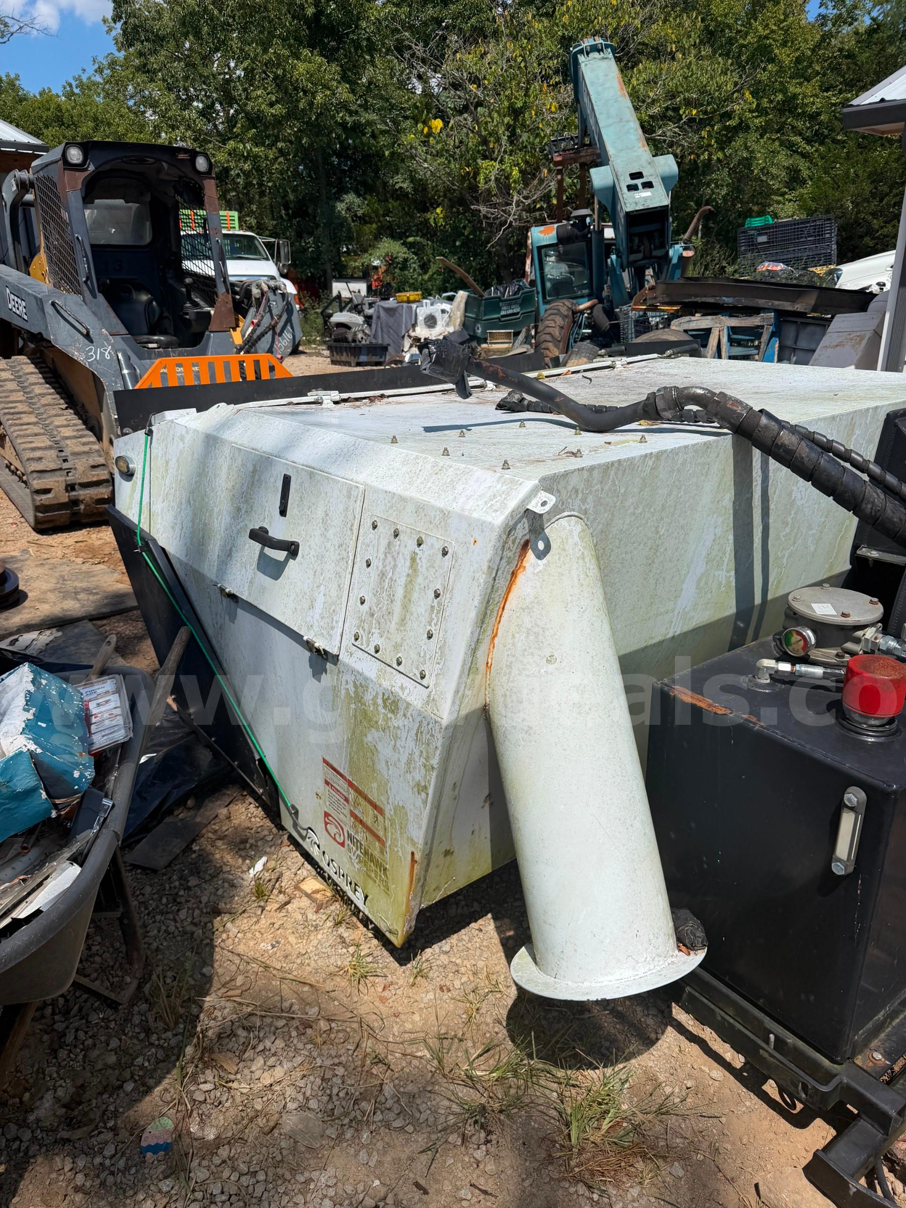 2019 NIGHTHAWK OSPREY PARKING LOT SWEEPER BED   Government Surplus Auction - Photo #3