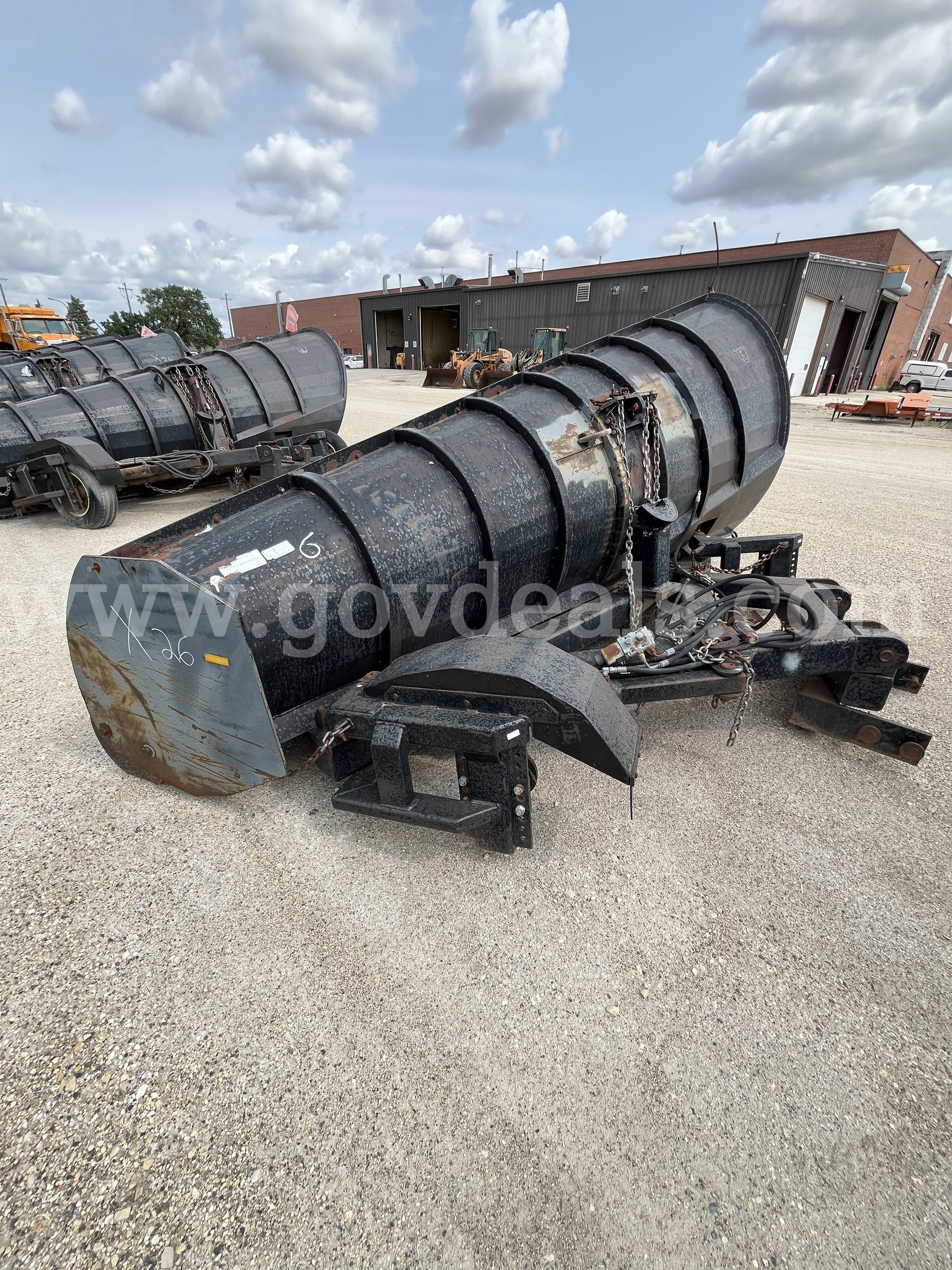 Capital I One-Way Nose Plow for Grader