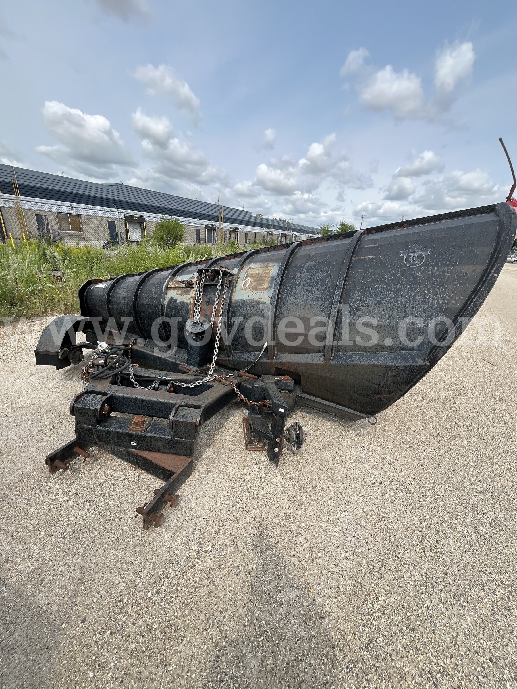 Capital I One-Way Nose Plow for Grader Capital I  Government Surplus Auction - Photo #3