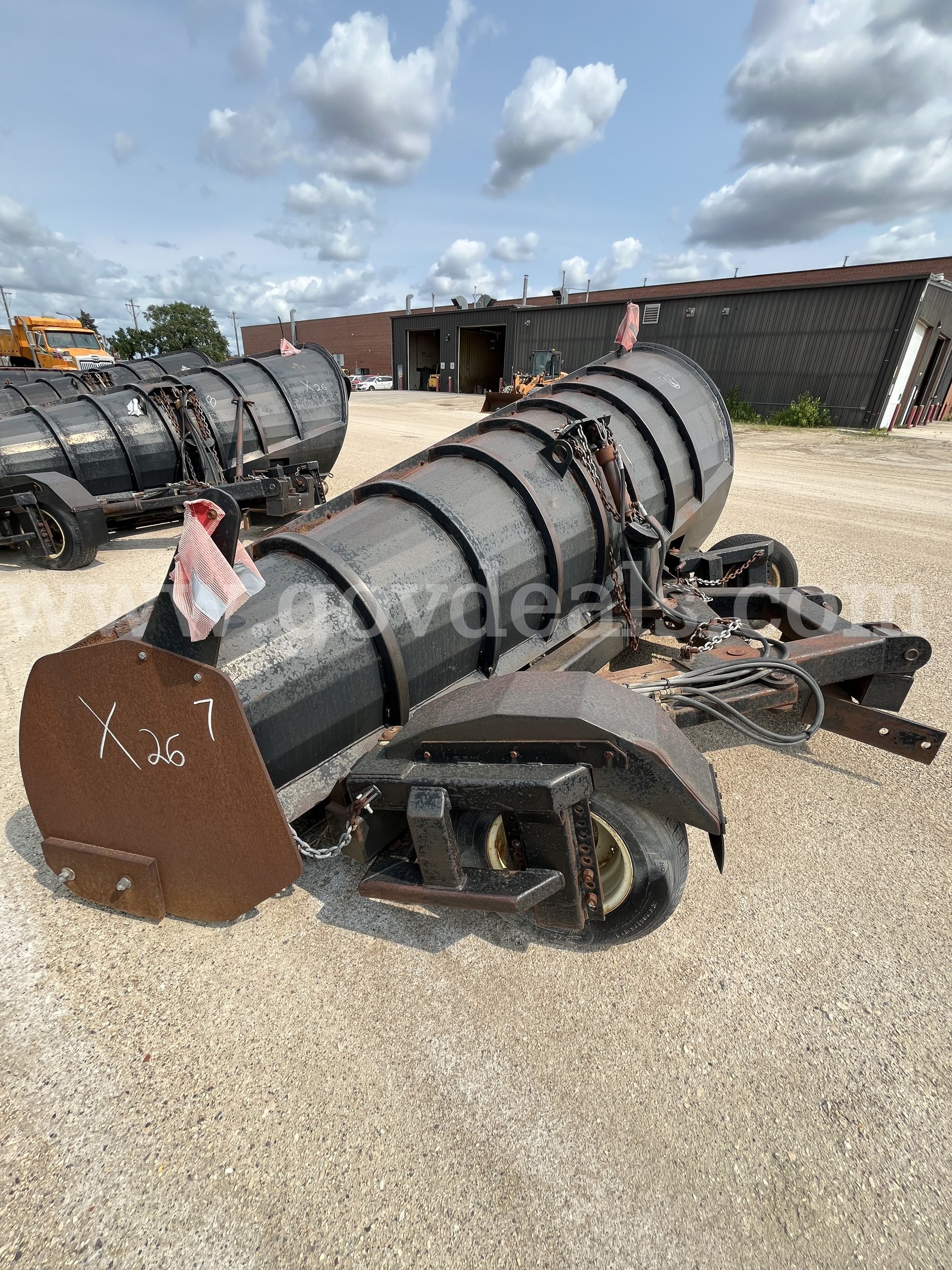 Capital I  One-Way Nose Plow for Grader