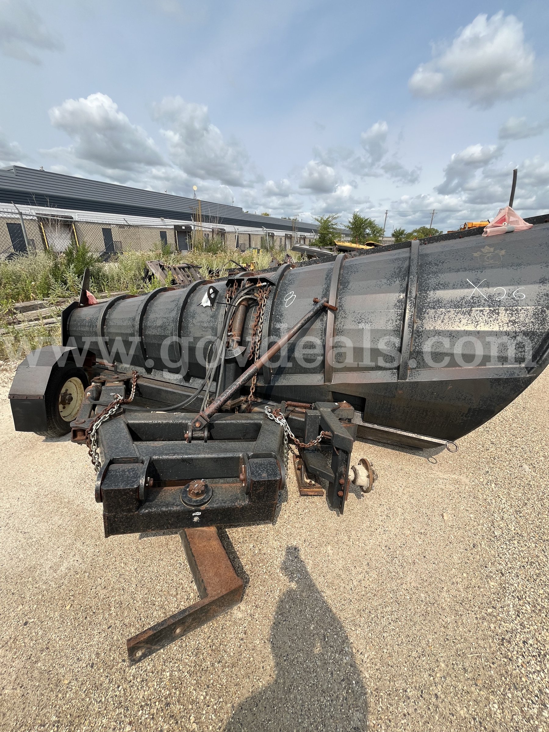 Capital I One-Way Nose Plow for Grader