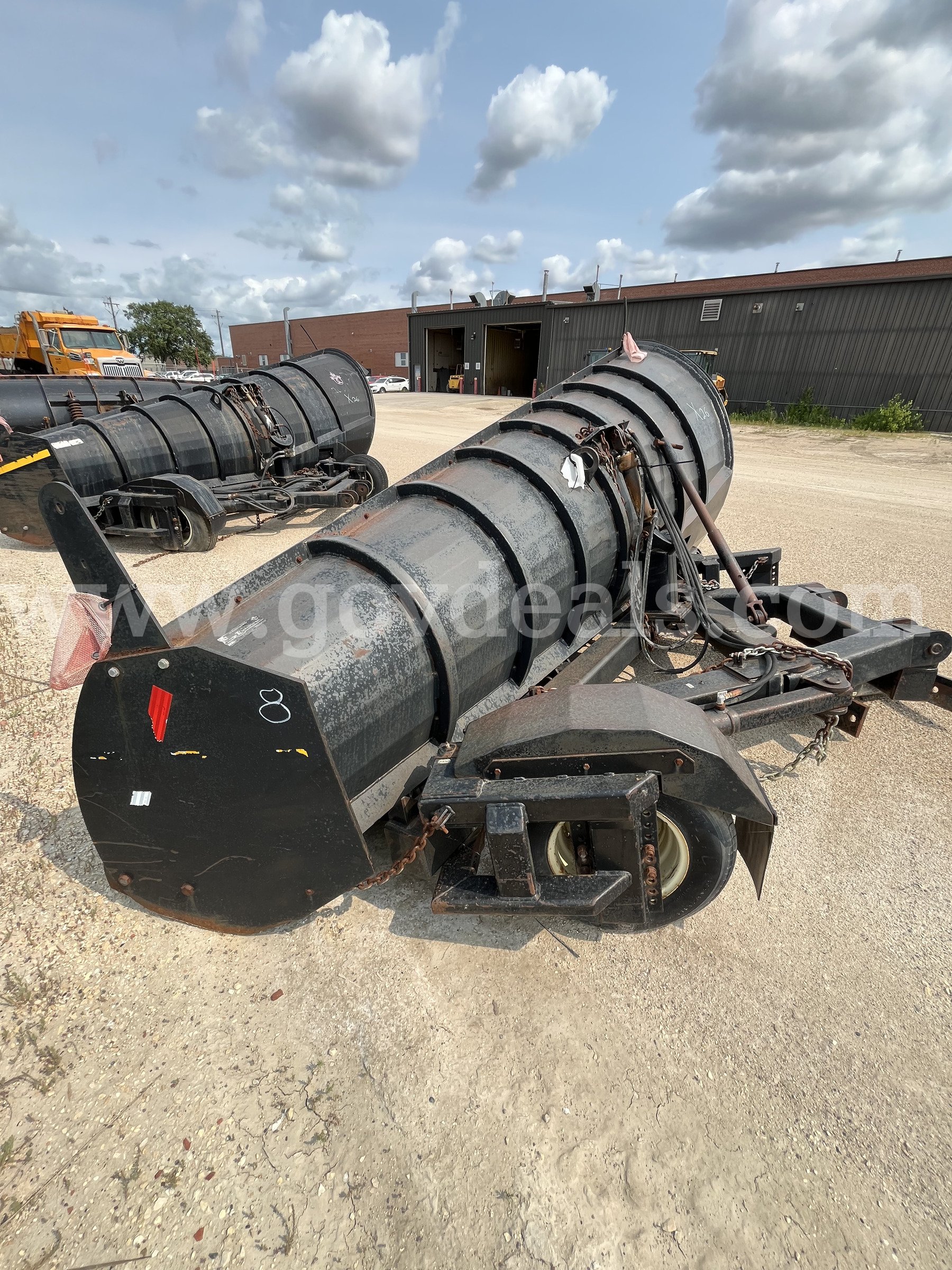 Capital I One-Way Nose Plow for Grader Capital I  Government Surplus Auction - Photo #2
