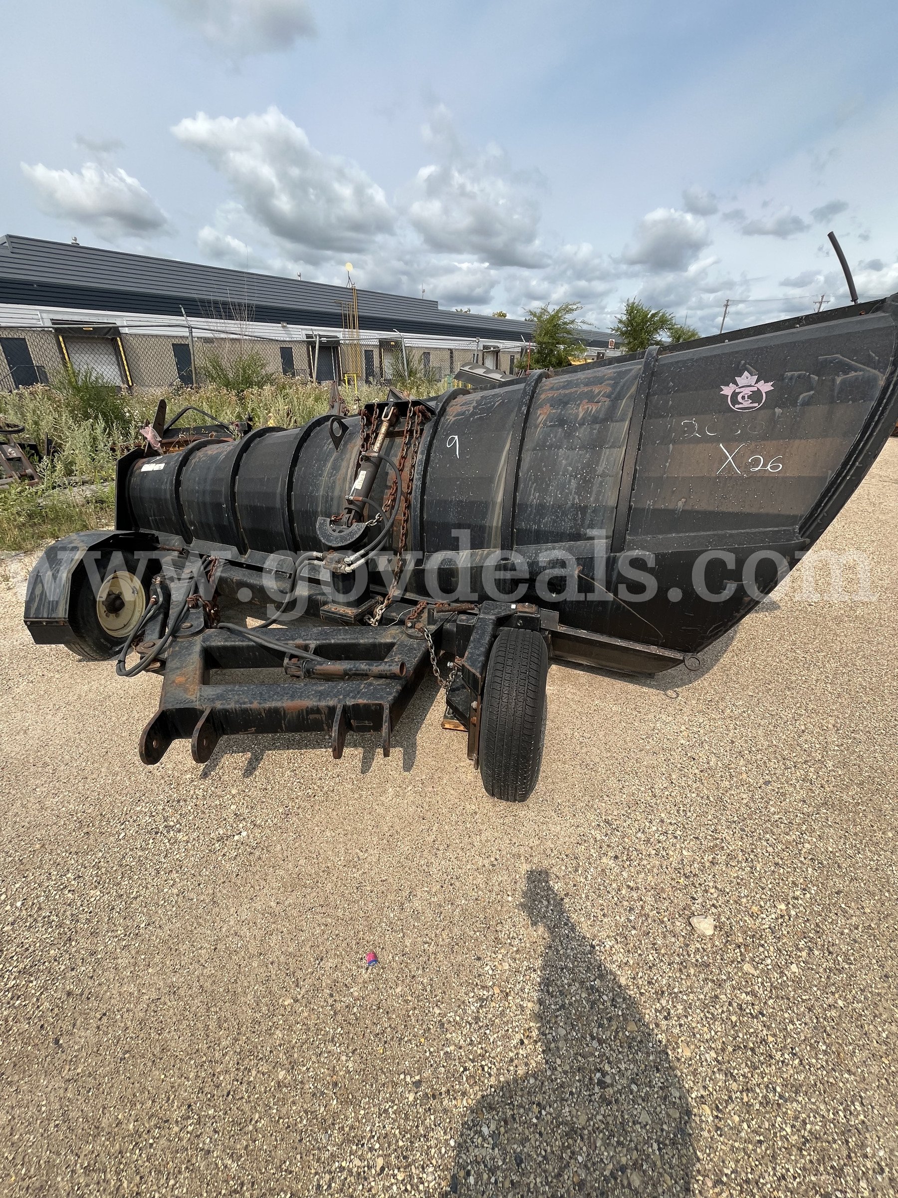 Capital I - One Way Nose Plow for Grader