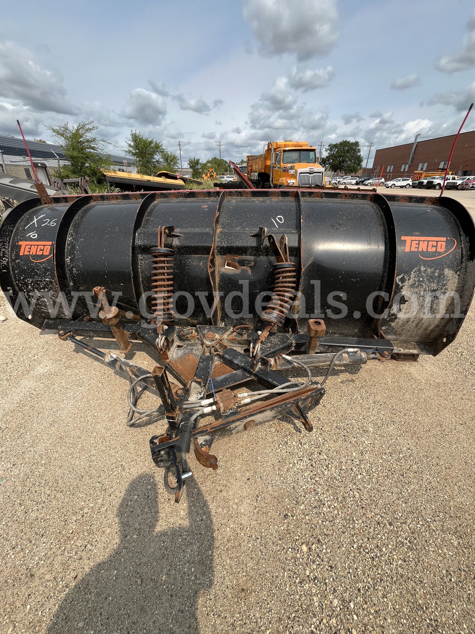 Tenco Reversable Nose Plow Tenco  Government Surplus Auction - Primary Photo