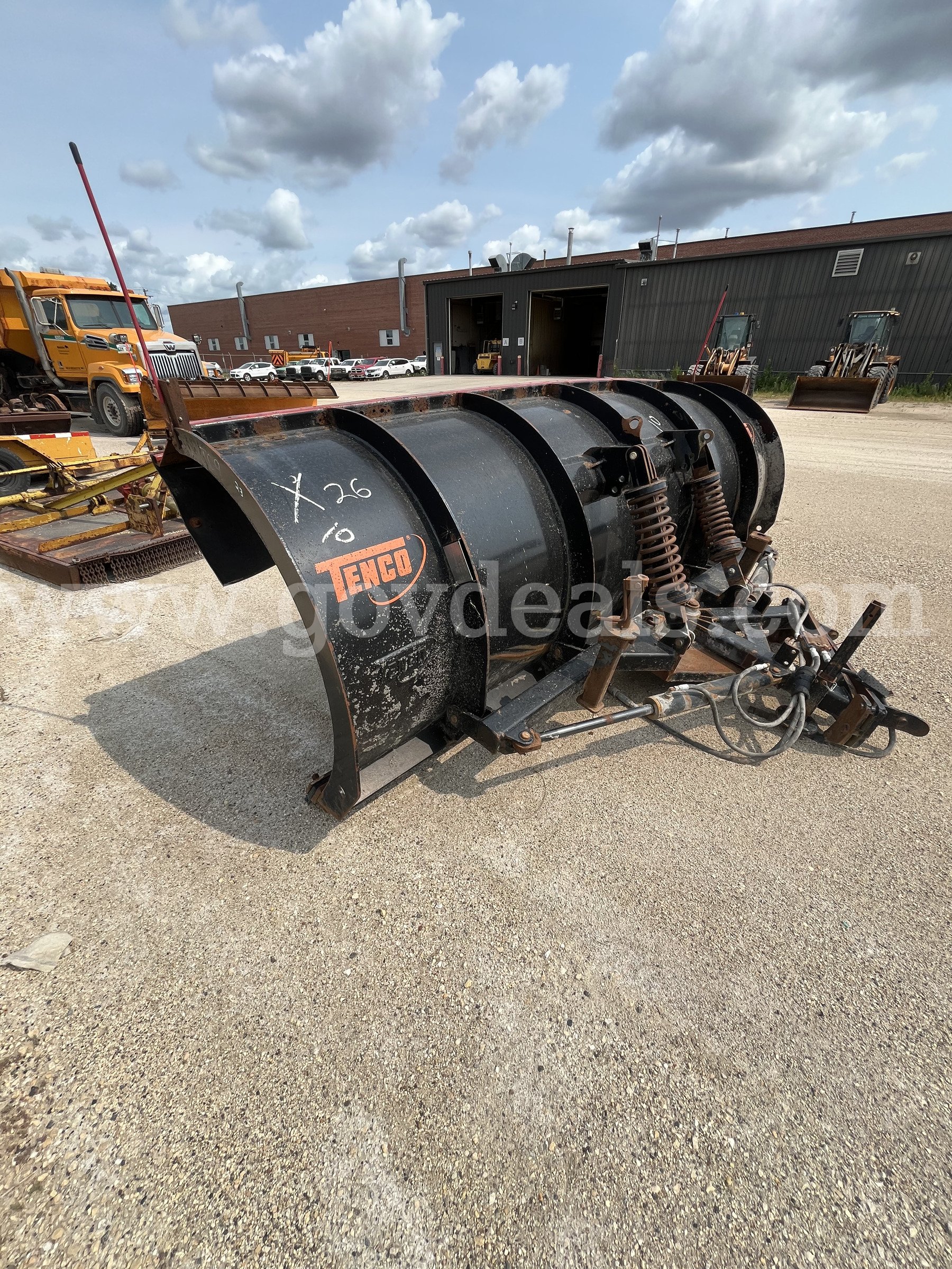 Tenco Reversable Nose Plow Tenco  Government Surplus Auction - Photo #2