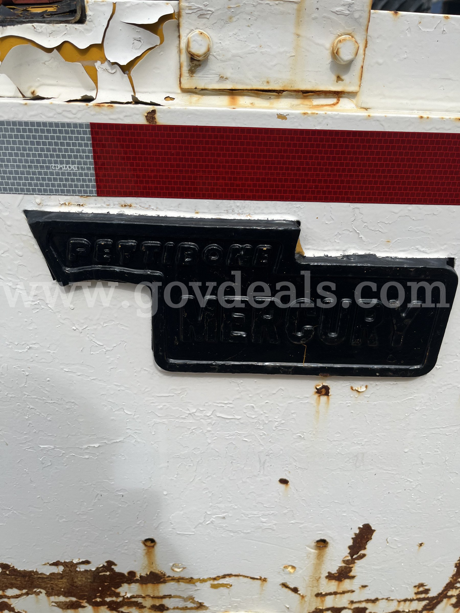 1963 Mercury Super Huskie Tractor Mercury Super Huskie Government Surplus Auction - Photo #6